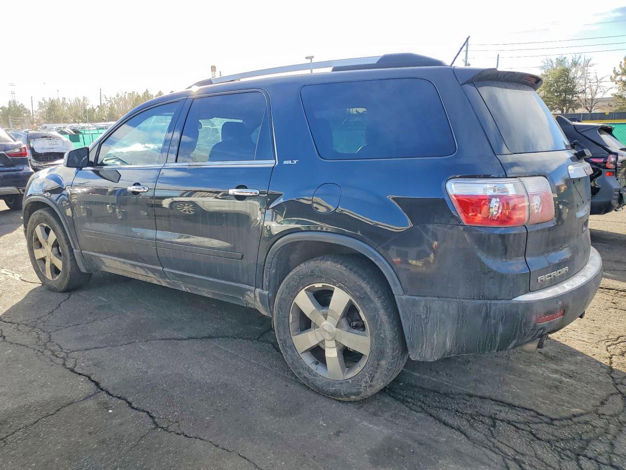 2012 Gmc Acadia Slt-1 Black vin: 1GKKVRED4CJ179124