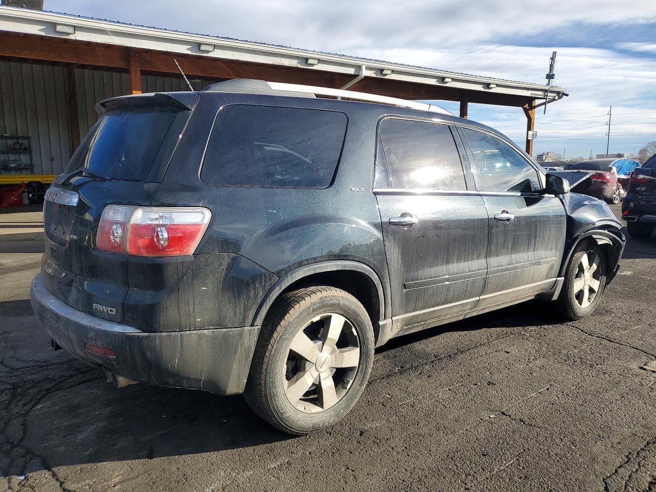 2012 Gmc Acadia Slt-1 Black vin: 1GKKVRED4CJ179124