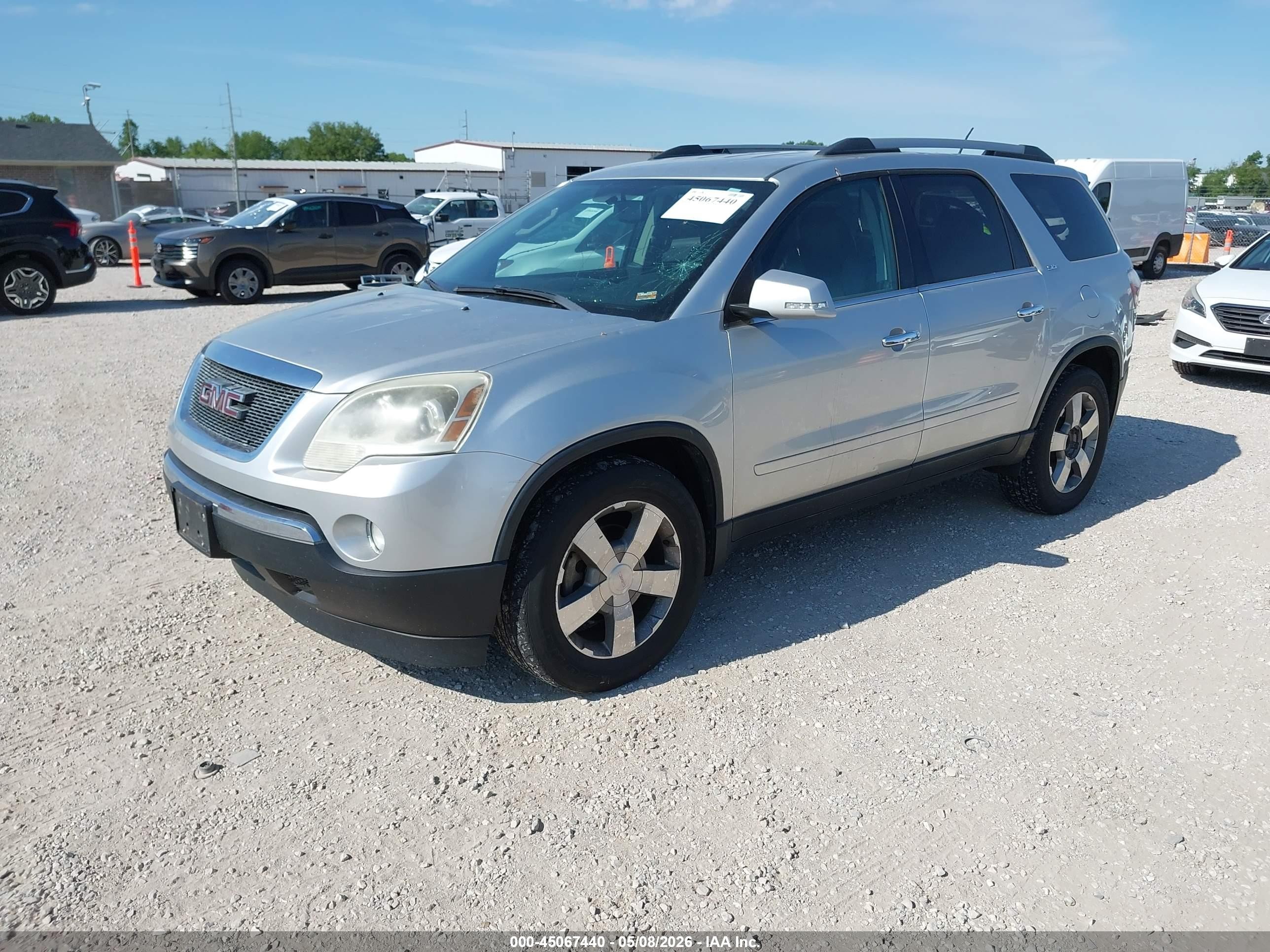 2012 Gmc Acadia Slt-1 Серебряный vin: 1GKKVRED4CJ259720