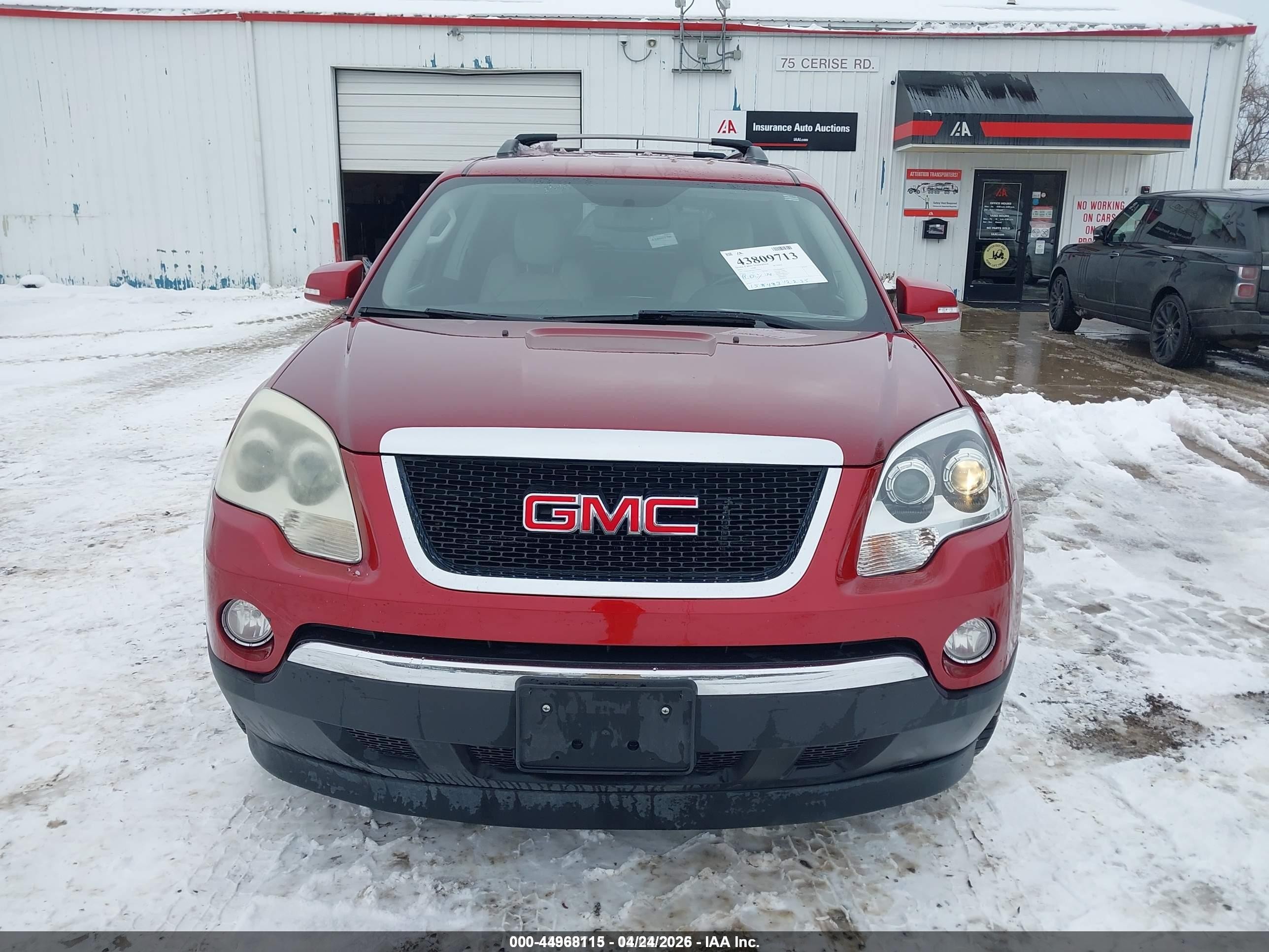 2012 Gmc Acadia Slt-1 Красный vin: 1GKKVRED4CJ365021