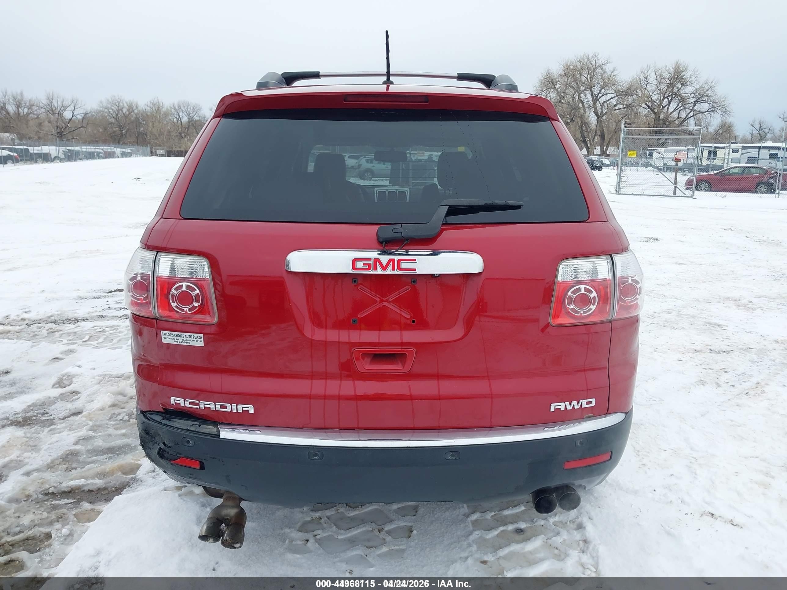 2012 Gmc Acadia Slt-1 Красный vin: 1GKKVRED4CJ365021