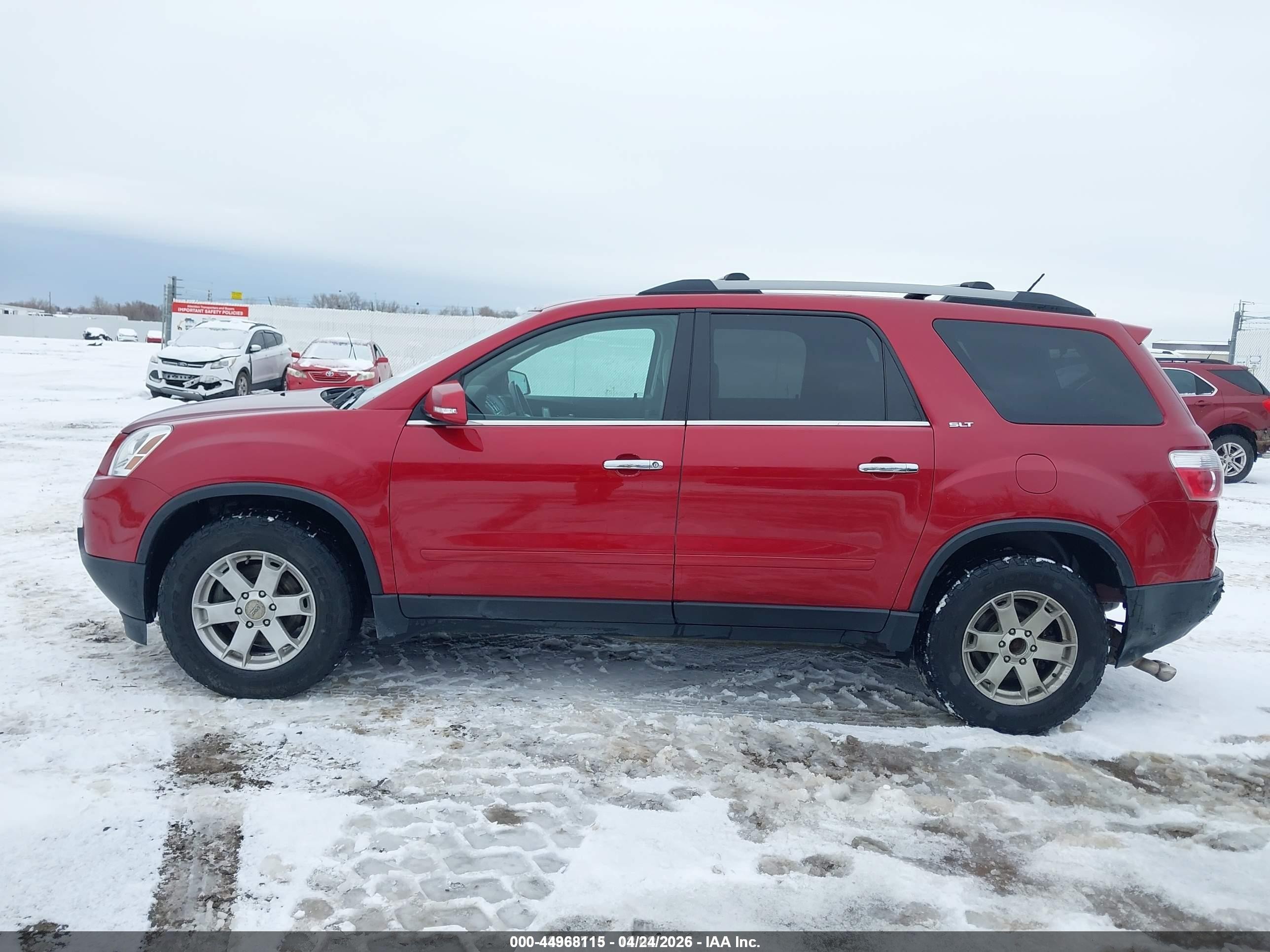 2012 Gmc Acadia Slt-1 Красный vin: 1GKKVRED4CJ365021