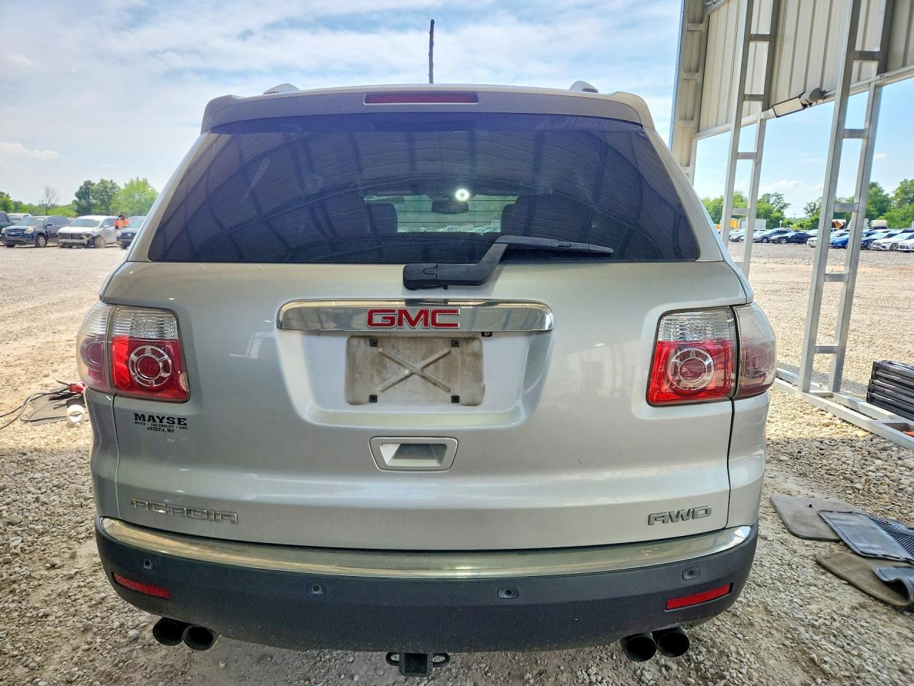 2011 Gmc Acadia Slt-1 Silver vin: 1GKKVRED5BJ329062