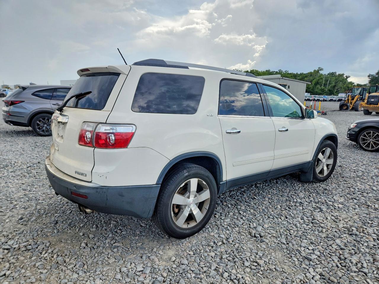 2011 Gmc Acadia Slt-1 White vin: 1GKKVRED5BJ415245