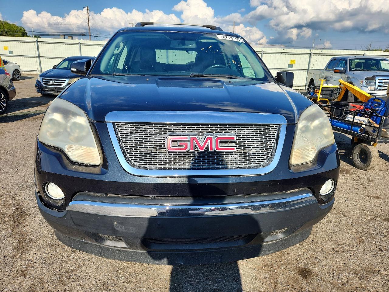 2012 Gmc Acadia Slt-1 Black vin: 1GKKVRED5CJ390767