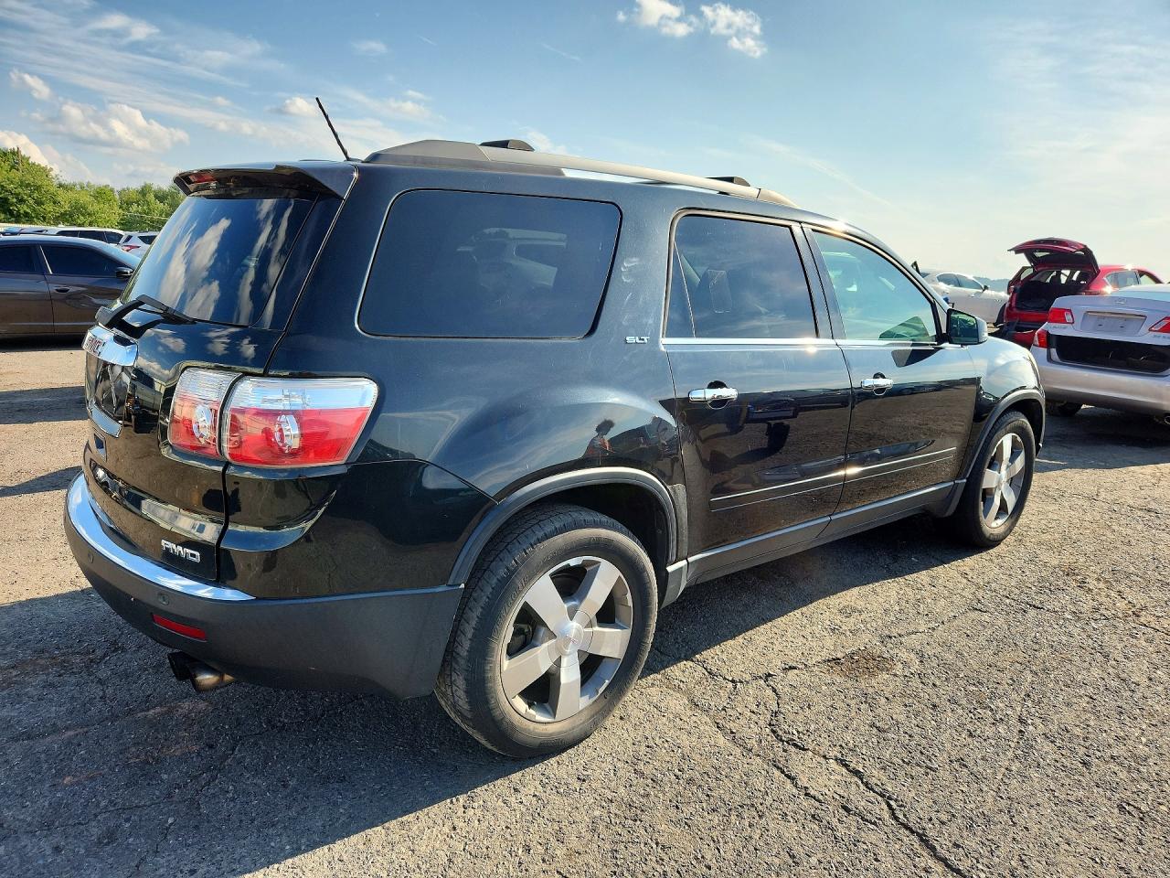2012 Gmc Acadia Slt-1 Black vin: 1GKKVRED5CJ390767