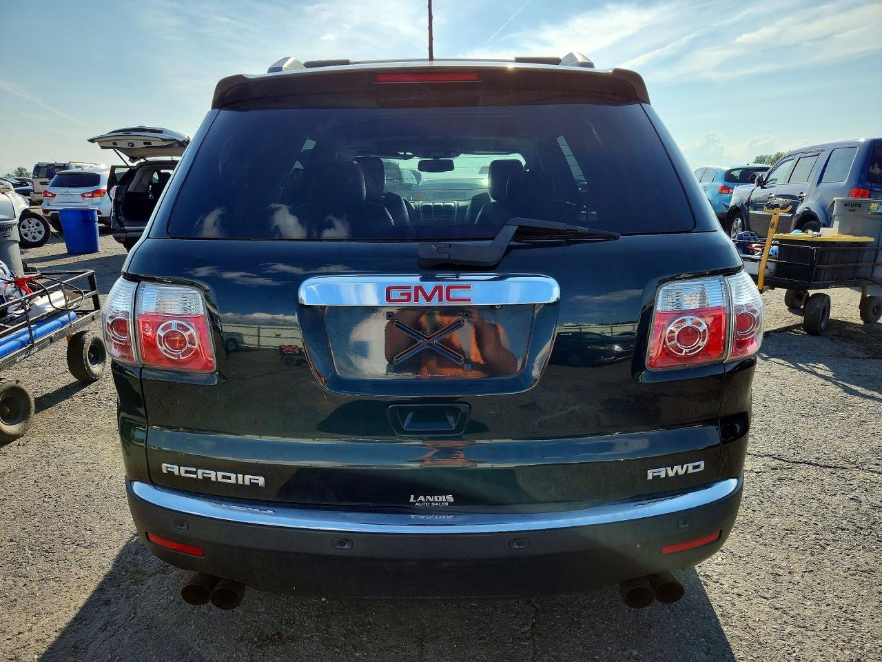 2012 Gmc Acadia Slt-1 Black vin: 1GKKVRED5CJ390767