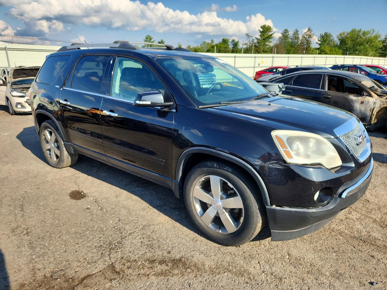 2012 Gmc Acadia Slt-1 Black vin: 1GKKVRED5CJ390767