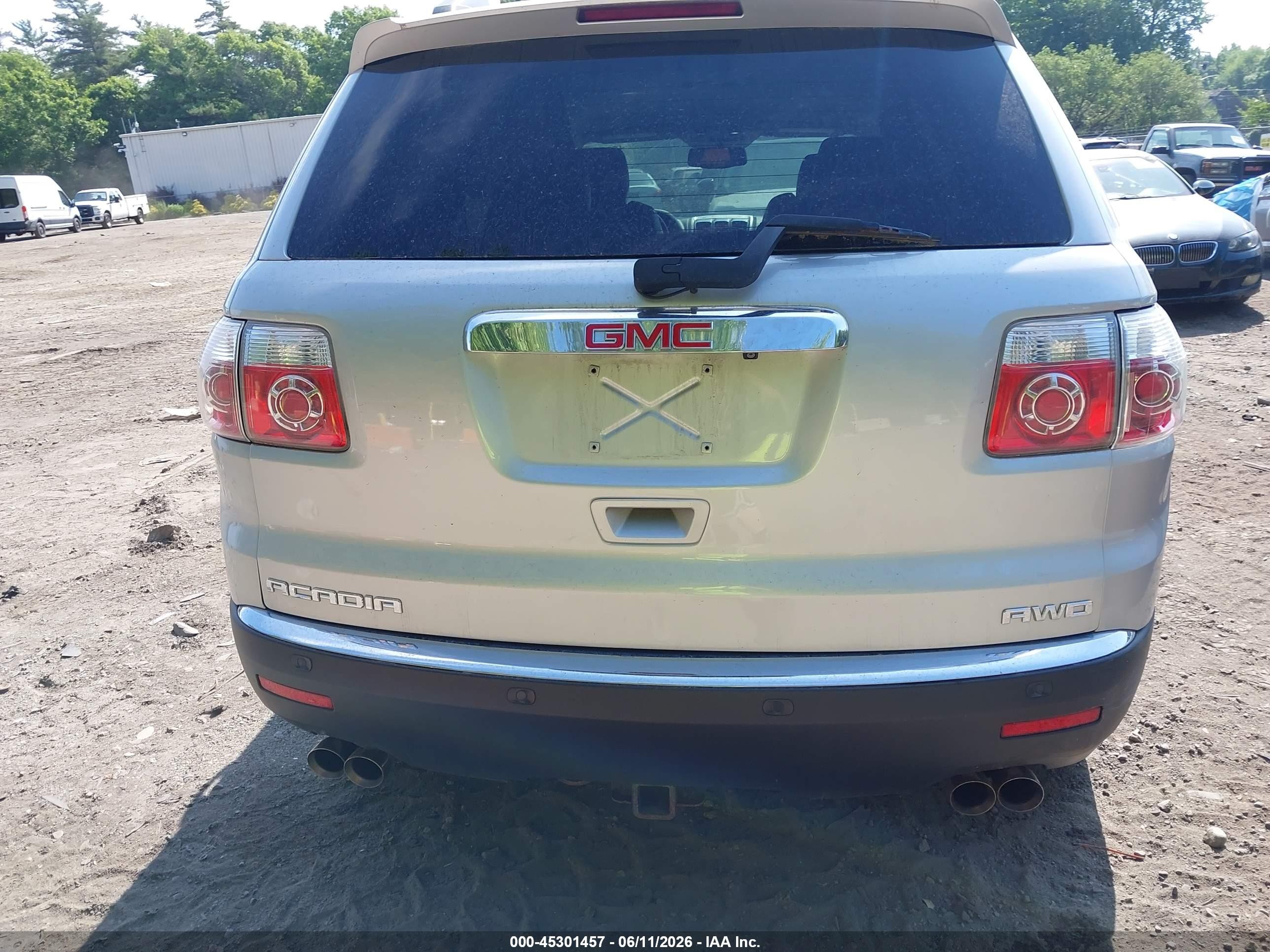 2012 Gmc Acadia Slt-1 Silver vin: 1GKKVRED5CJ407566