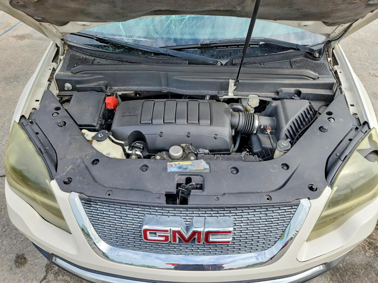 2012 Gmc Acadia Slt-1 White vin: 1GKKVRED5CJ409236