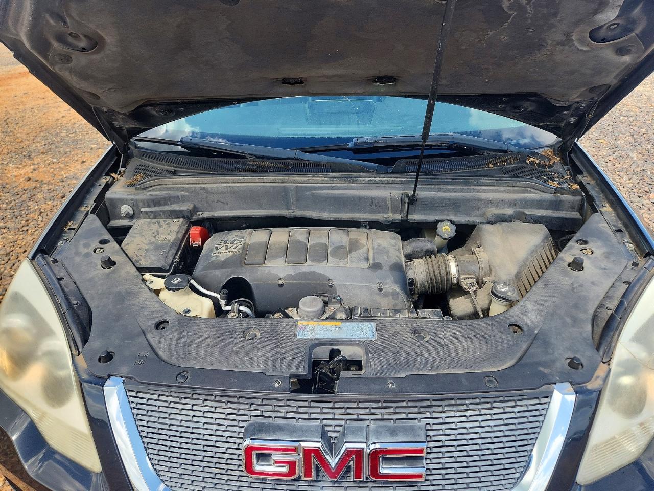 2011 Gmc Acadia Slt-1 Charcoal vin: 1GKKVRED6BJ133311