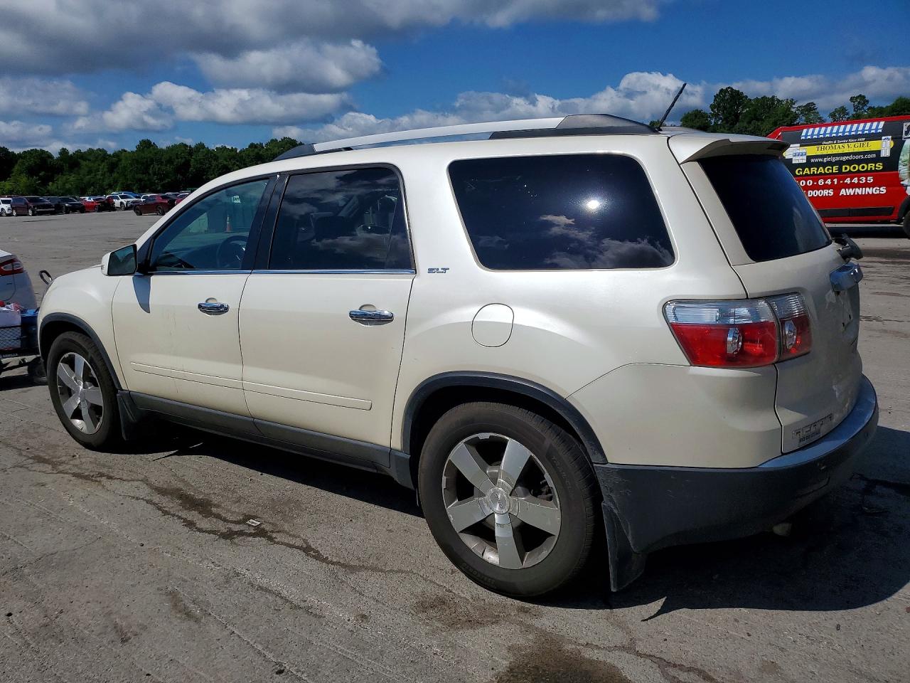 2011 Gmc Acadia Slt-1 White vin: 1GKKVRED6BJ189040
