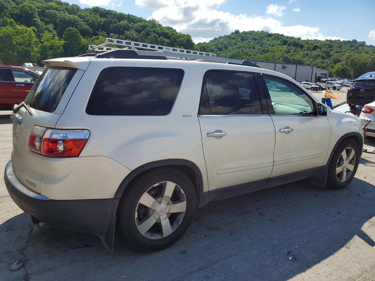 2011 Gmc Acadia Slt-1 White vin: 1GKKVRED6BJ189040