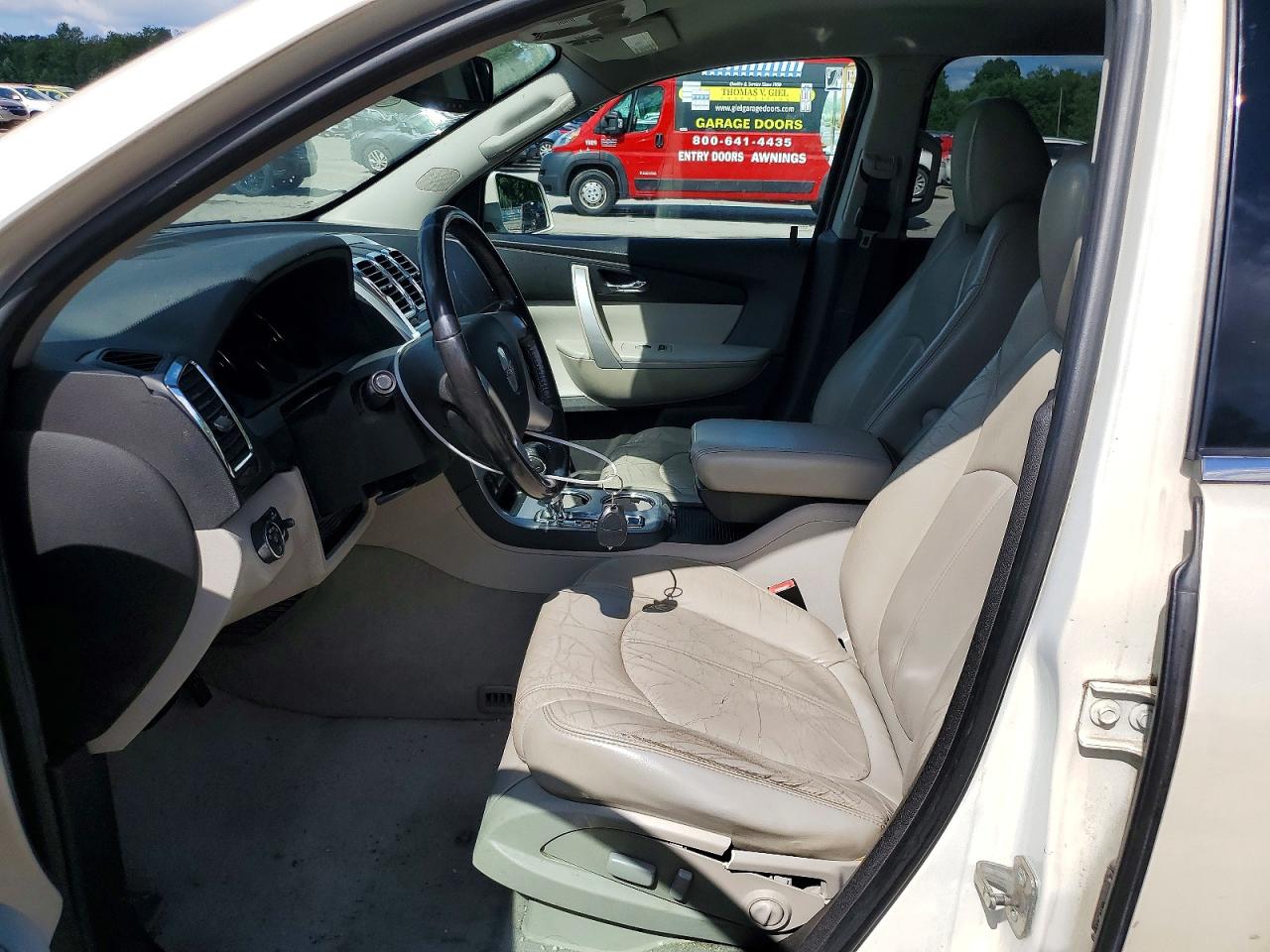 2011 Gmc Acadia Slt-1 White vin: 1GKKVRED6BJ189040