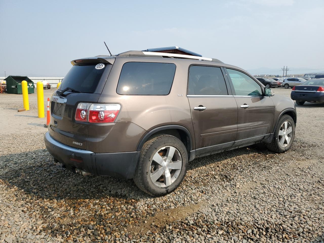 2011 Gmc Acadia Slt-1 Tan vin: 1GKKVRED7BJ133740 Damage: Right Qtr Panel, Dent(S) W/No Paint Dmg, < 1/8 Inch