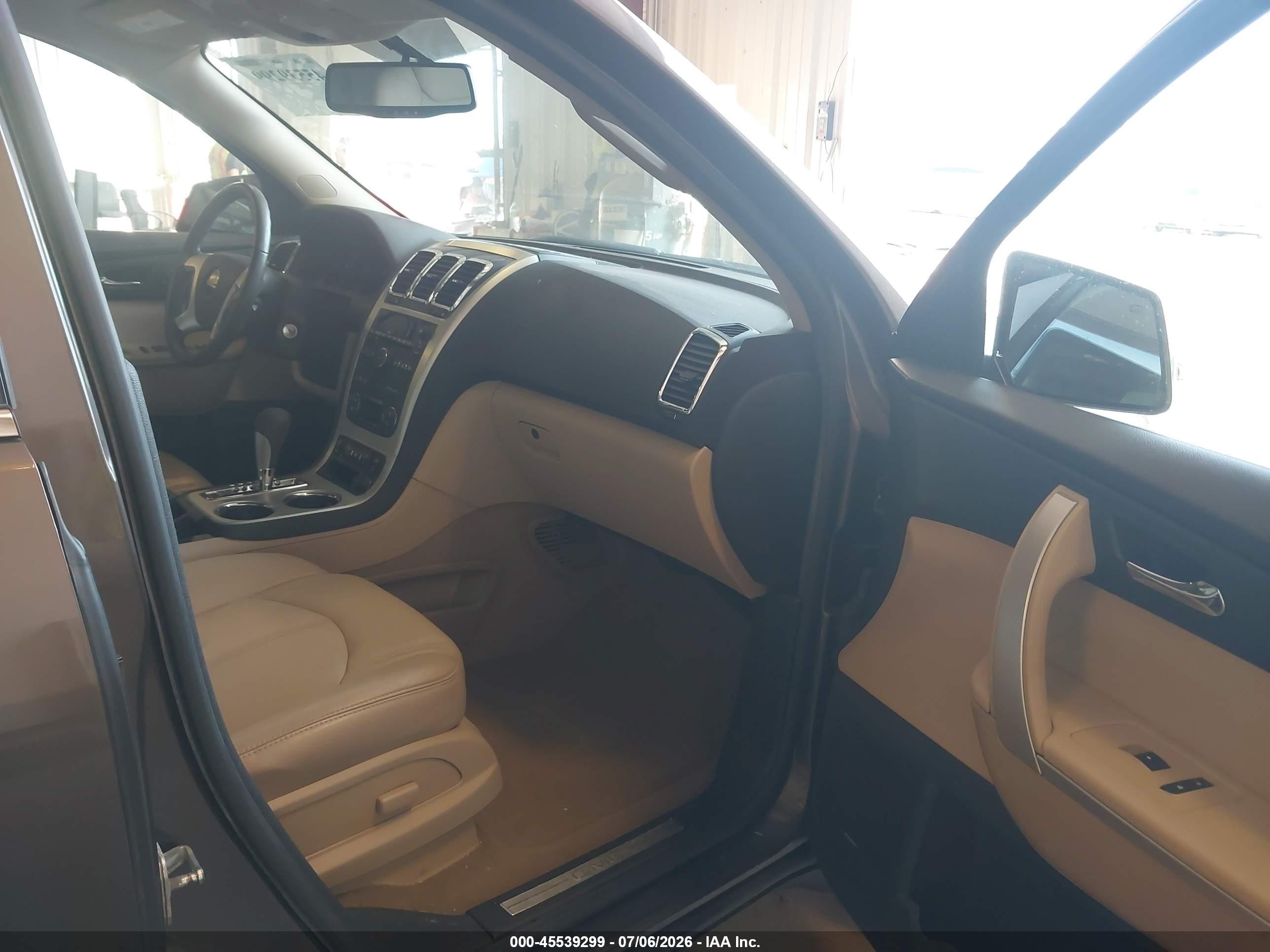 2011 Gmc Acadia Slt-1 Brown vin: 1GKKVRED7BJ199818