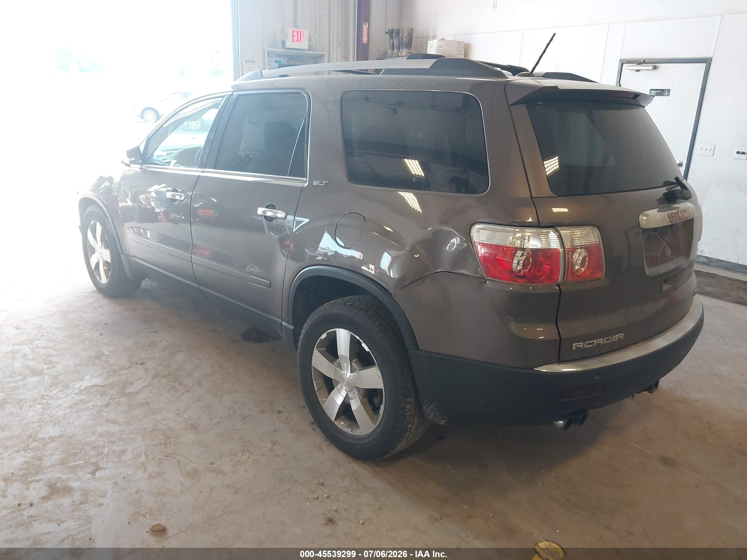 2011 Gmc Acadia Slt-1 Brown vin: 1GKKVRED7BJ199818