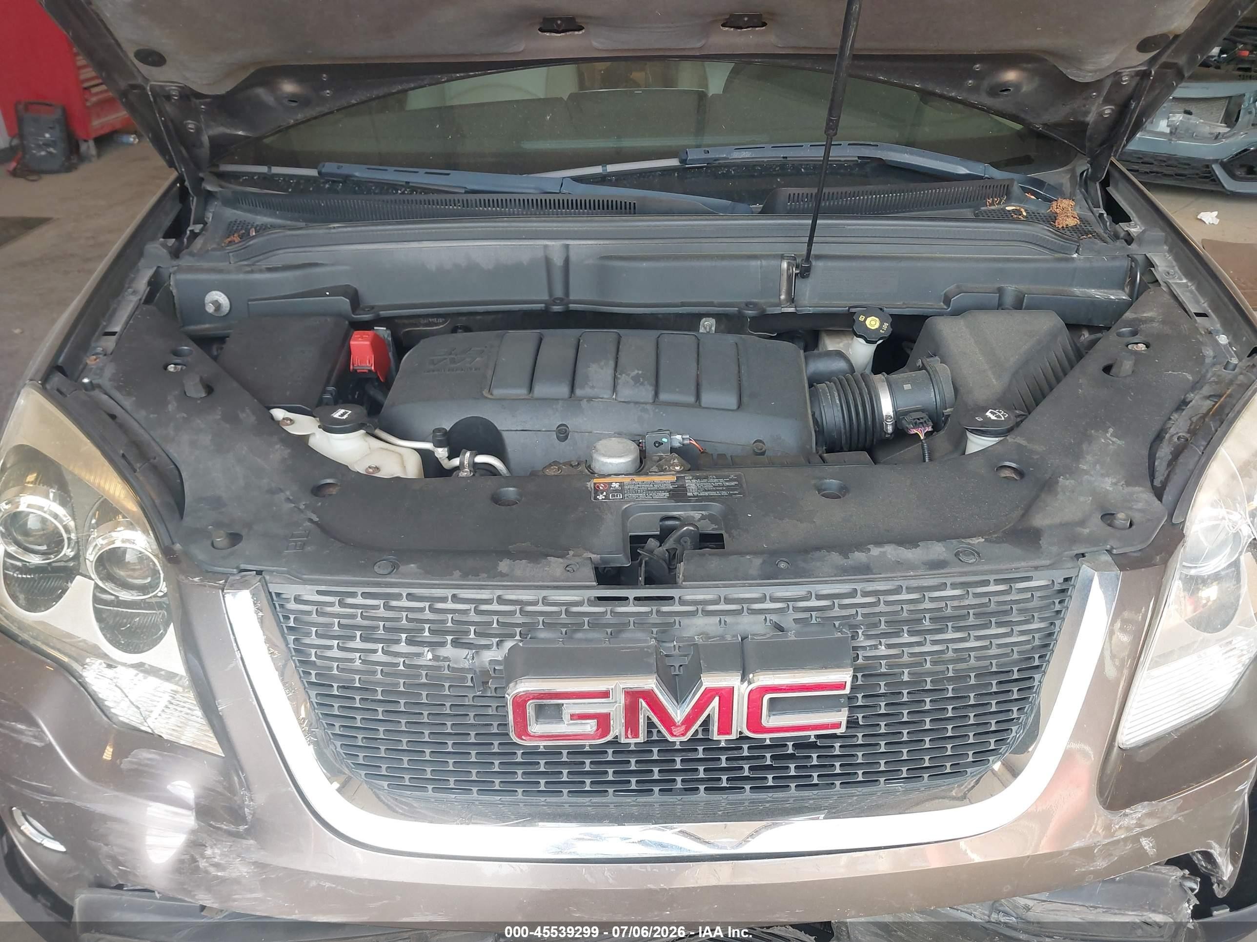 2011 Gmc Acadia Slt-1 Brown vin: 1GKKVRED7BJ199818