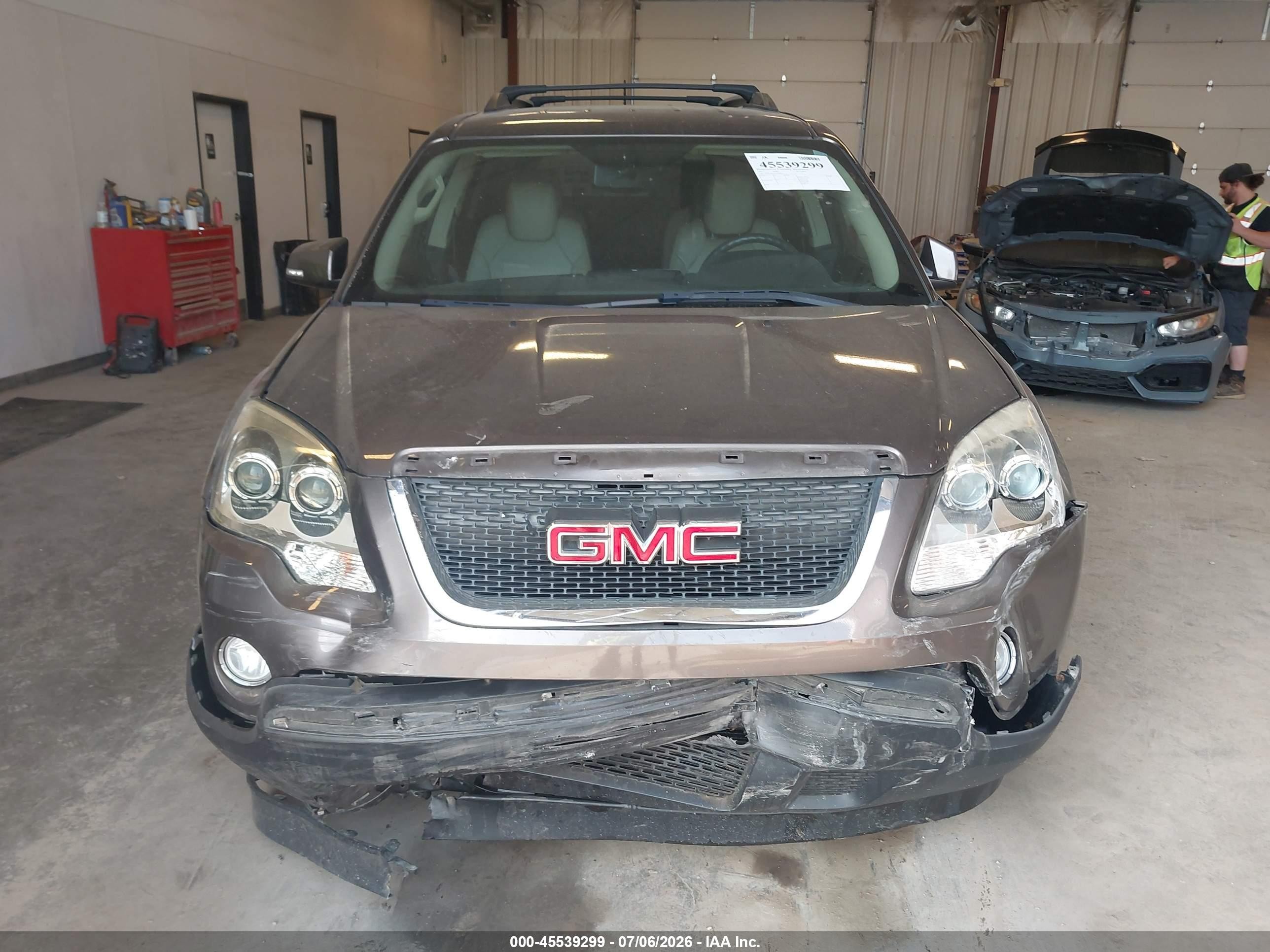 2011 Gmc Acadia Slt-1 Brown vin: 1GKKVRED7BJ199818