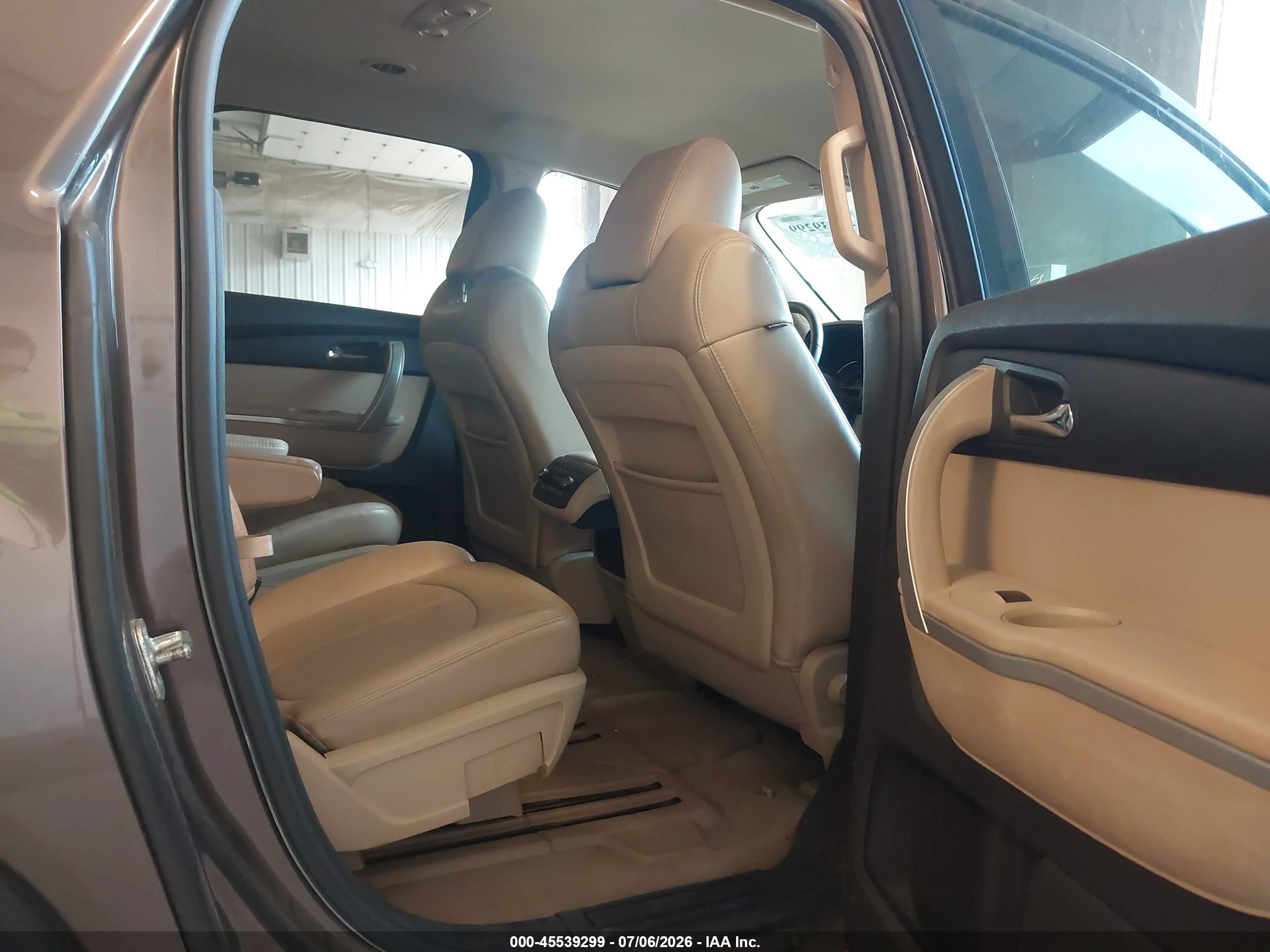 2011 Gmc Acadia Slt-1 Brown vin: 1GKKVRED7BJ199818