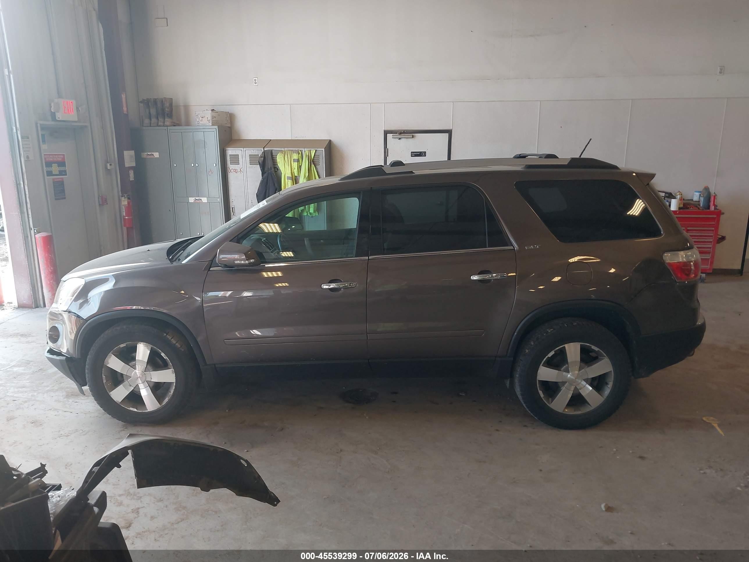 2011 Gmc Acadia Slt-1 Brown vin: 1GKKVRED7BJ199818