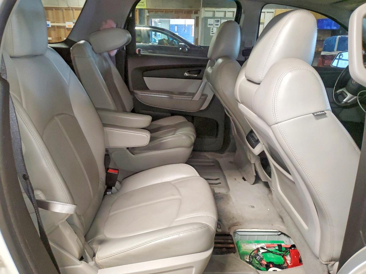 2012 Gmc Acadia Slt-1 White vin: 1GKKVRED7CJ319957