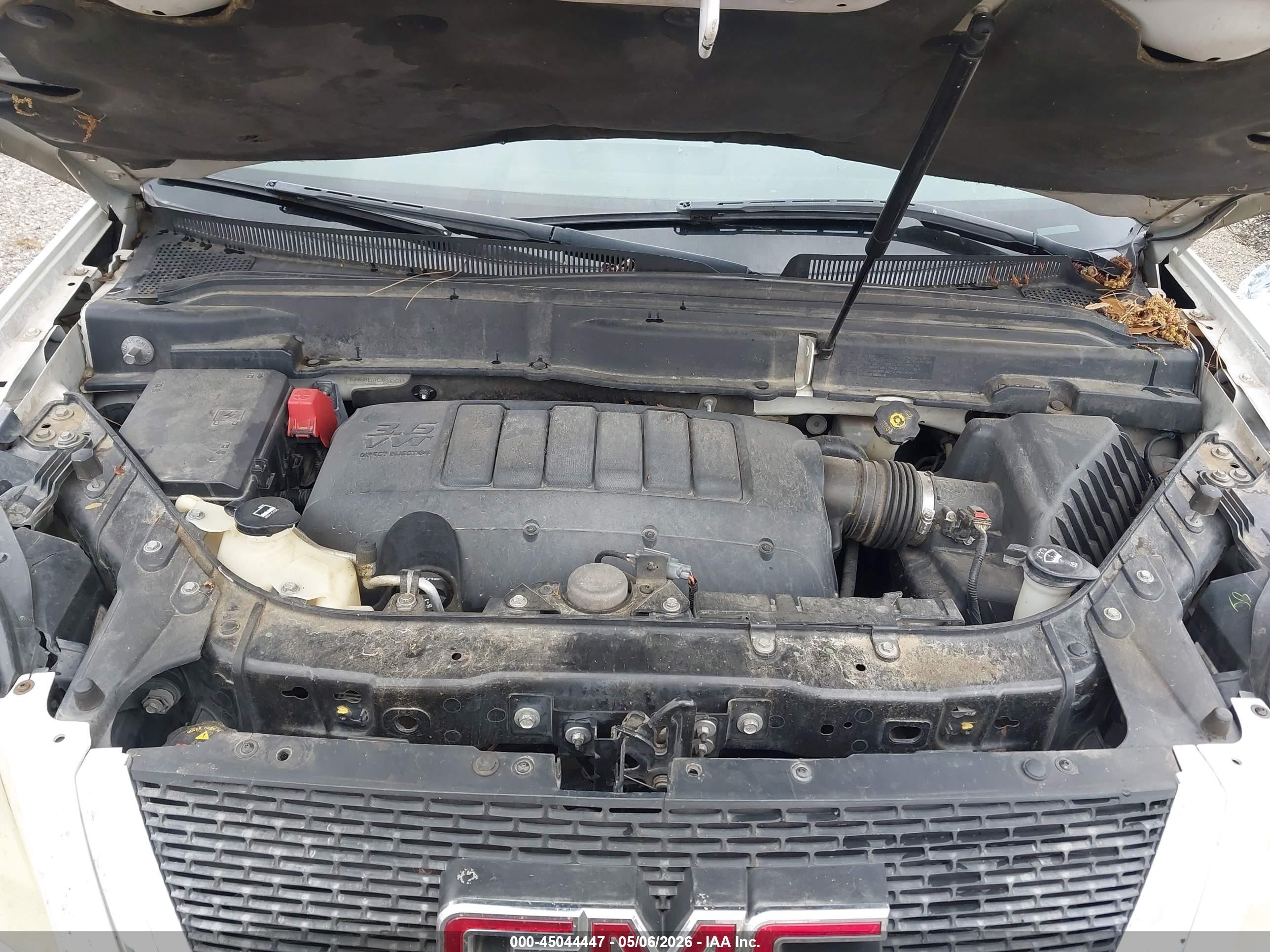 2012 Gmc Acadia Slt-1 Белый vin: 1GKKVRED7CJ338301