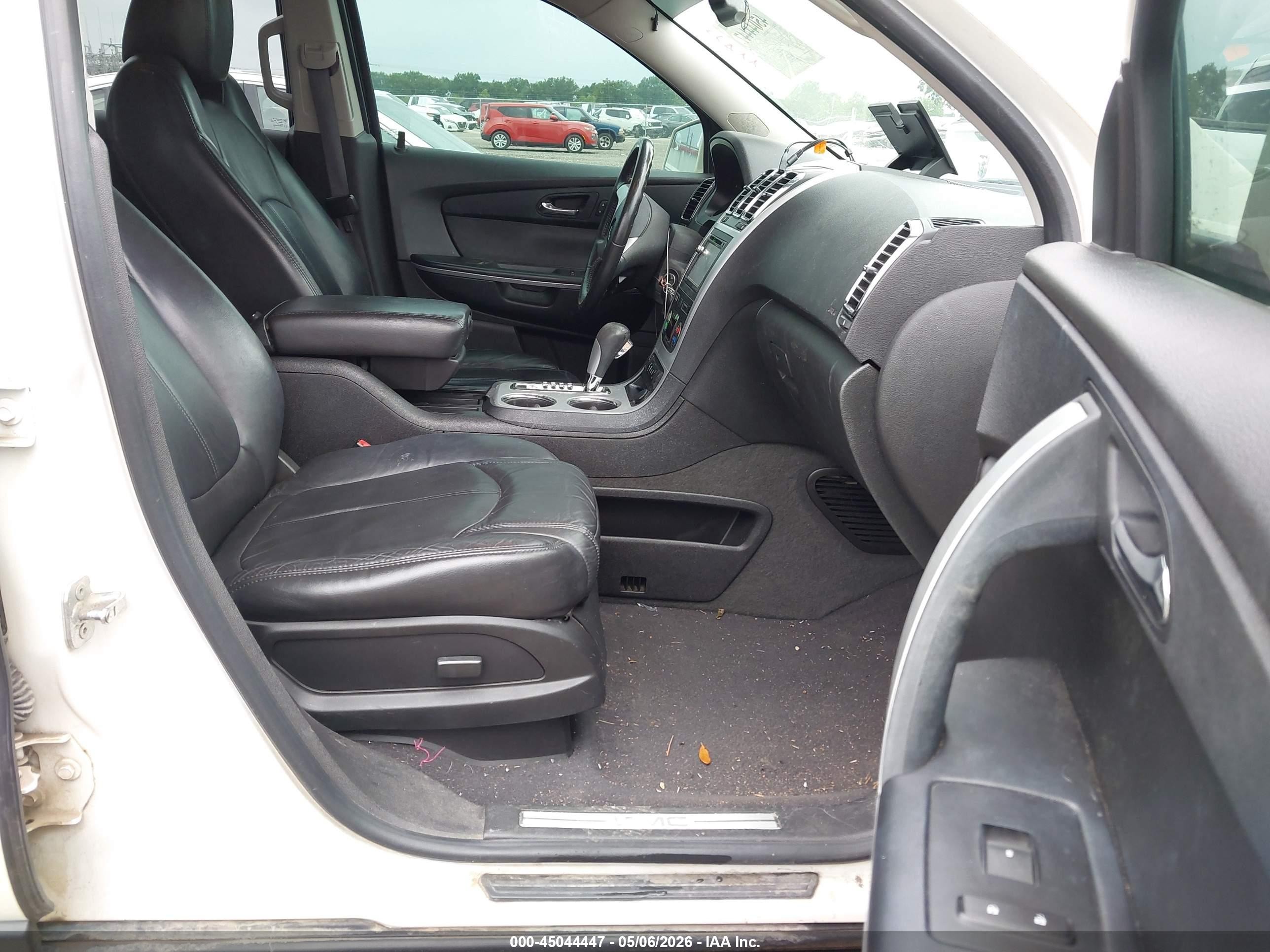 2012 Gmc Acadia Slt-1 Белый vin: 1GKKVRED7CJ338301