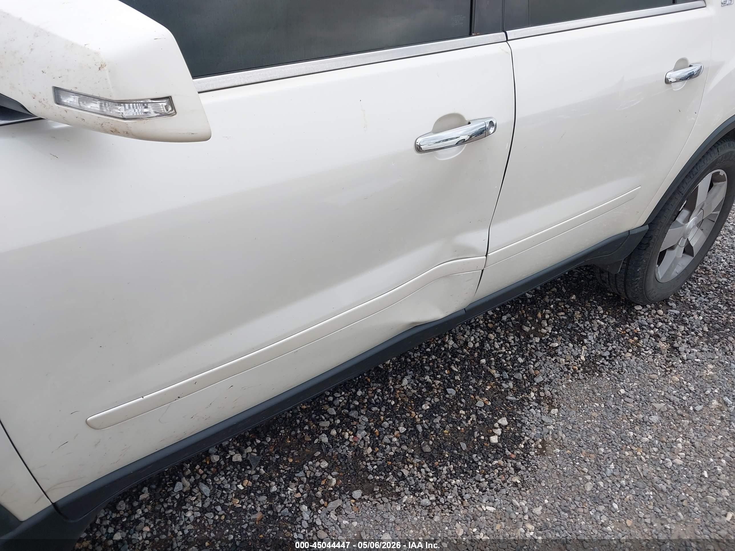 2012 Gmc Acadia Slt-1 Белый vin: 1GKKVRED7CJ338301