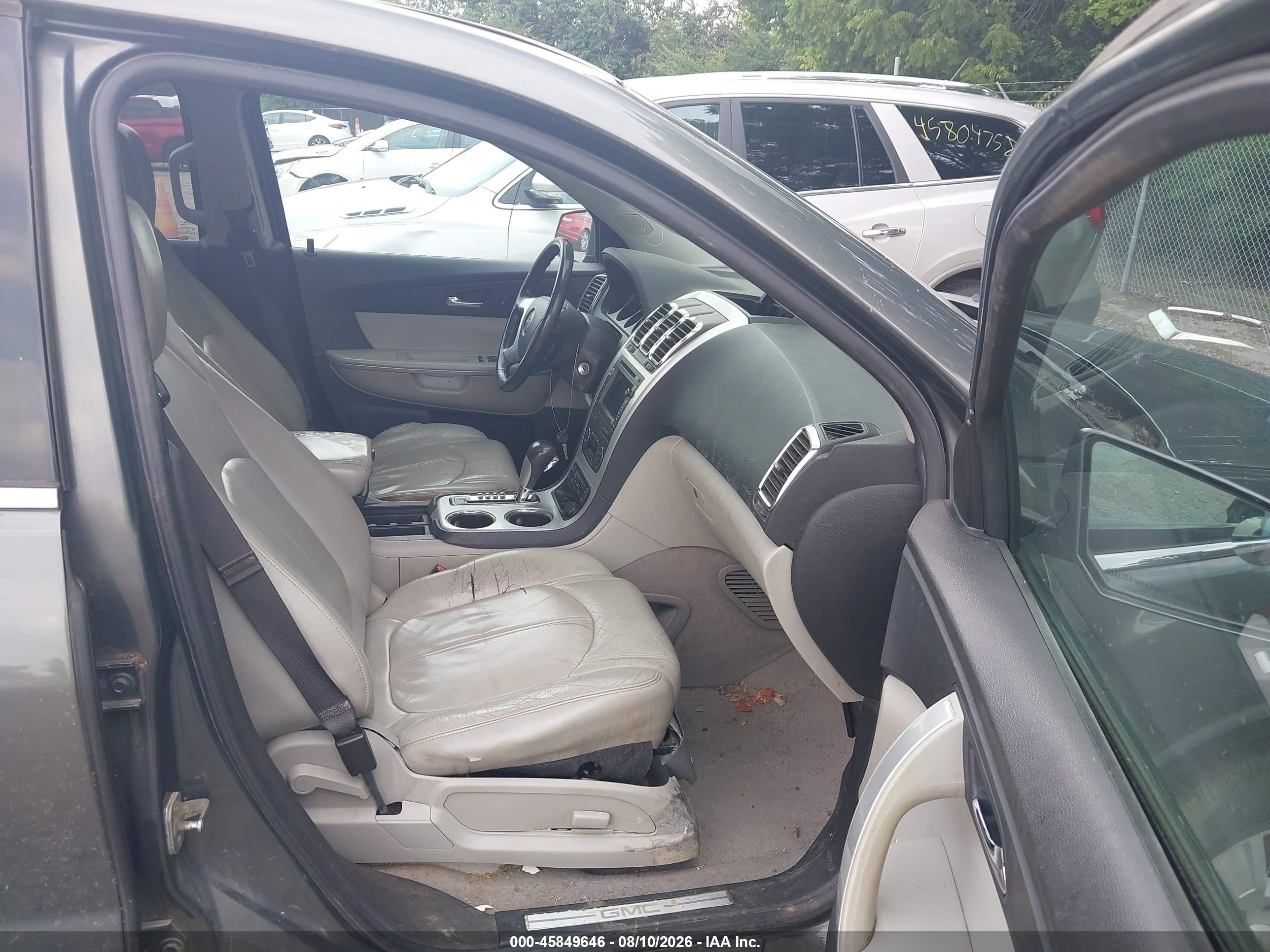 2011 Gmc Acadia Slt-1 Бирюзовый vin: 1GKKVRED8BJ141491
