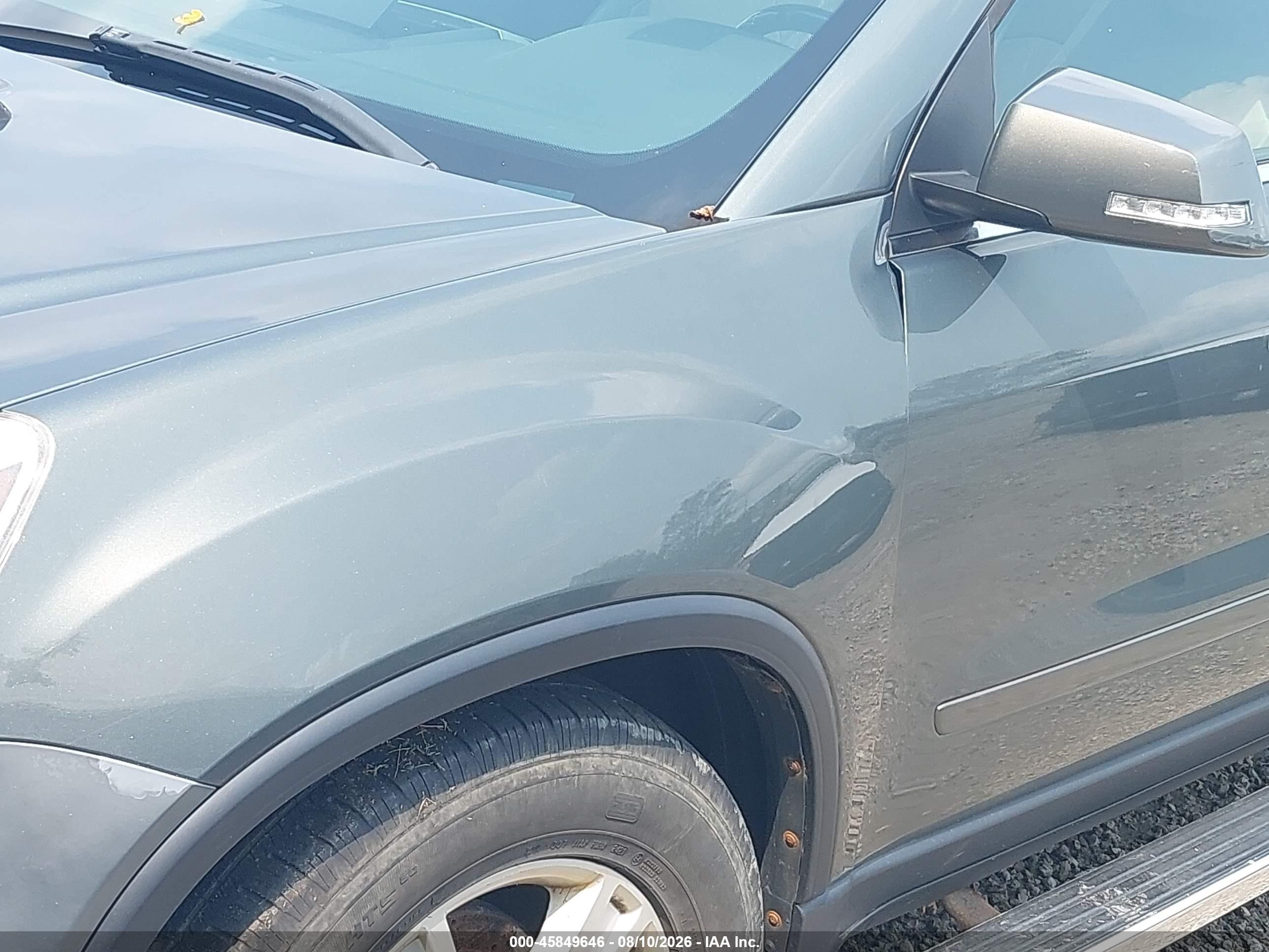 2011 Gmc Acadia Slt-1 Бирюзовый vin: 1GKKVRED8BJ141491