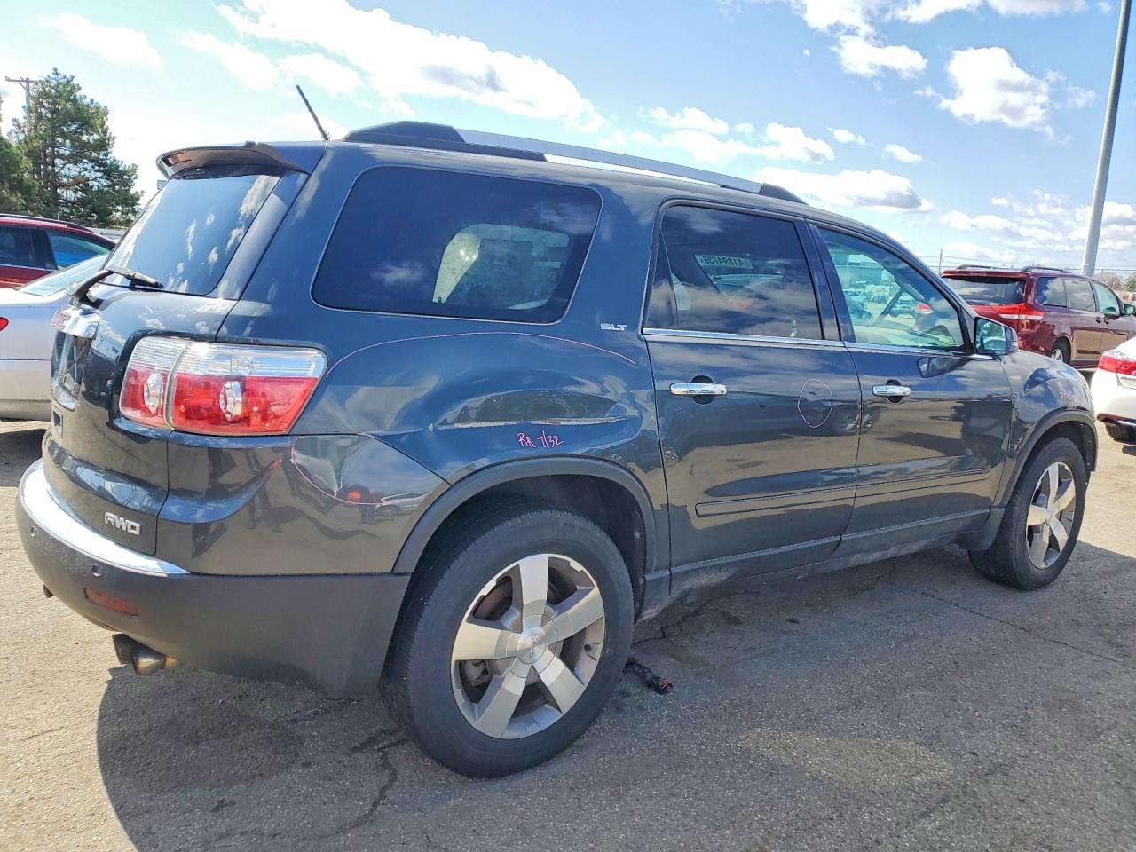 2011 Gmc Acadia Slt-1 Серый vin: 1GKKVRED8BJ156668