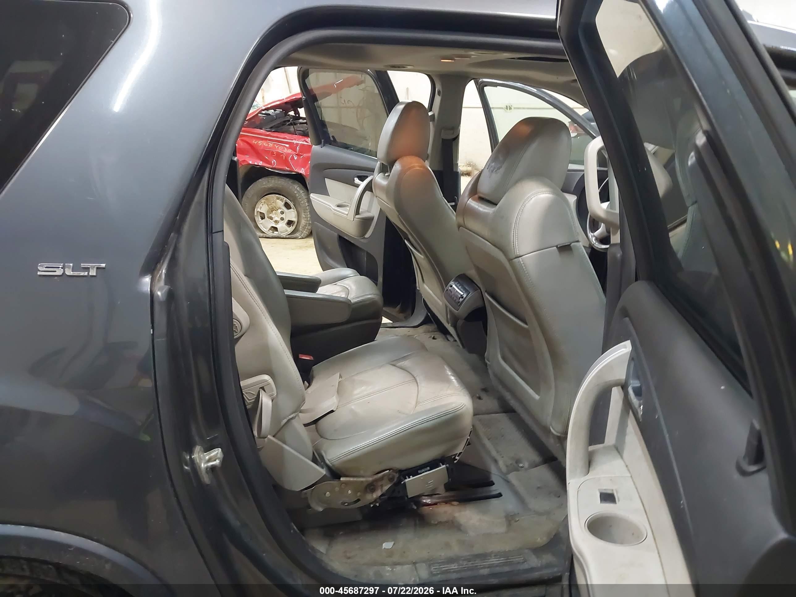 2011 Gmc Acadia Slt-1 Gray vin: 1GKKVRED8BJ163734