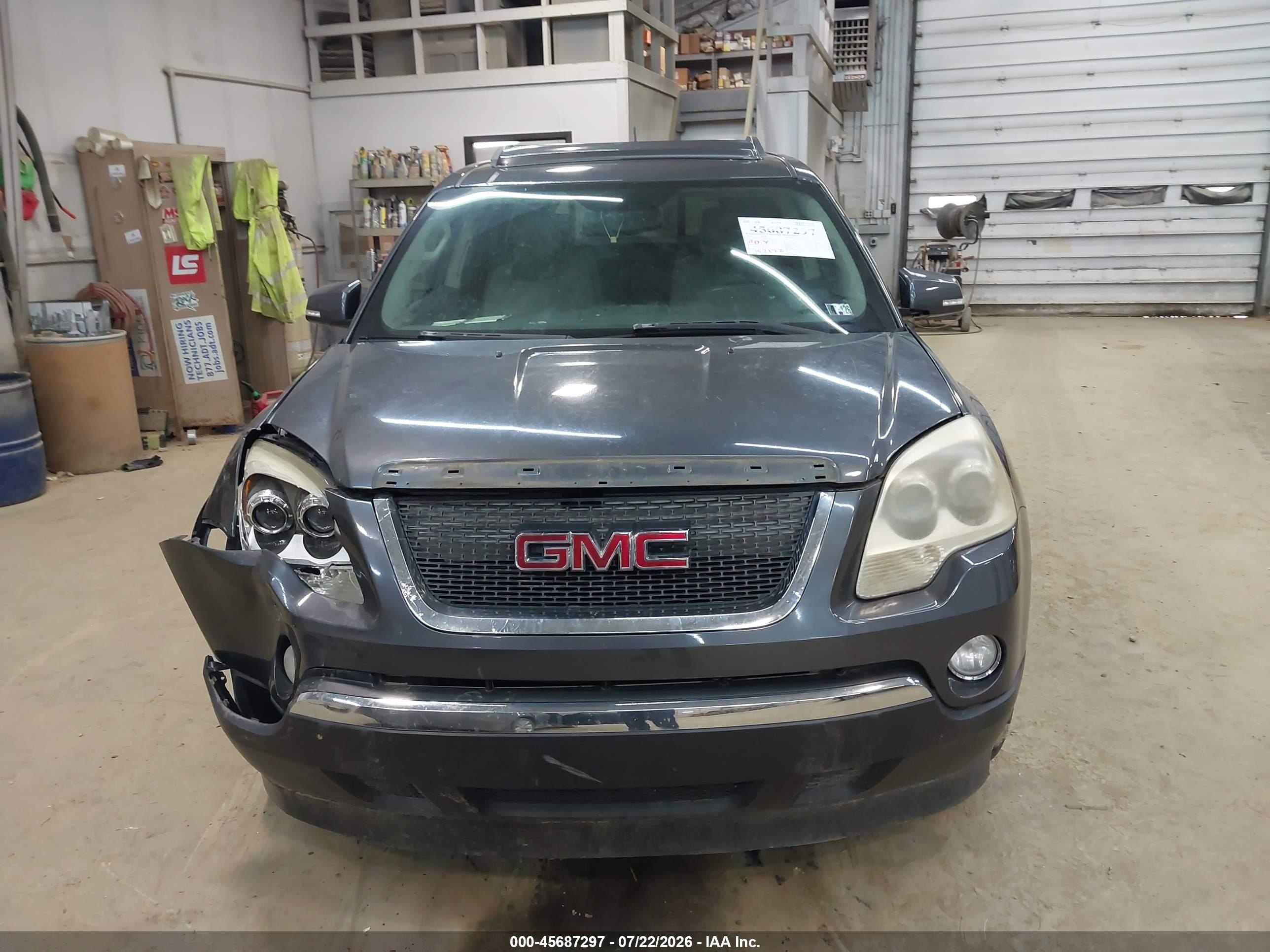 2011 Gmc Acadia Slt-1 Gray vin: 1GKKVRED8BJ163734
