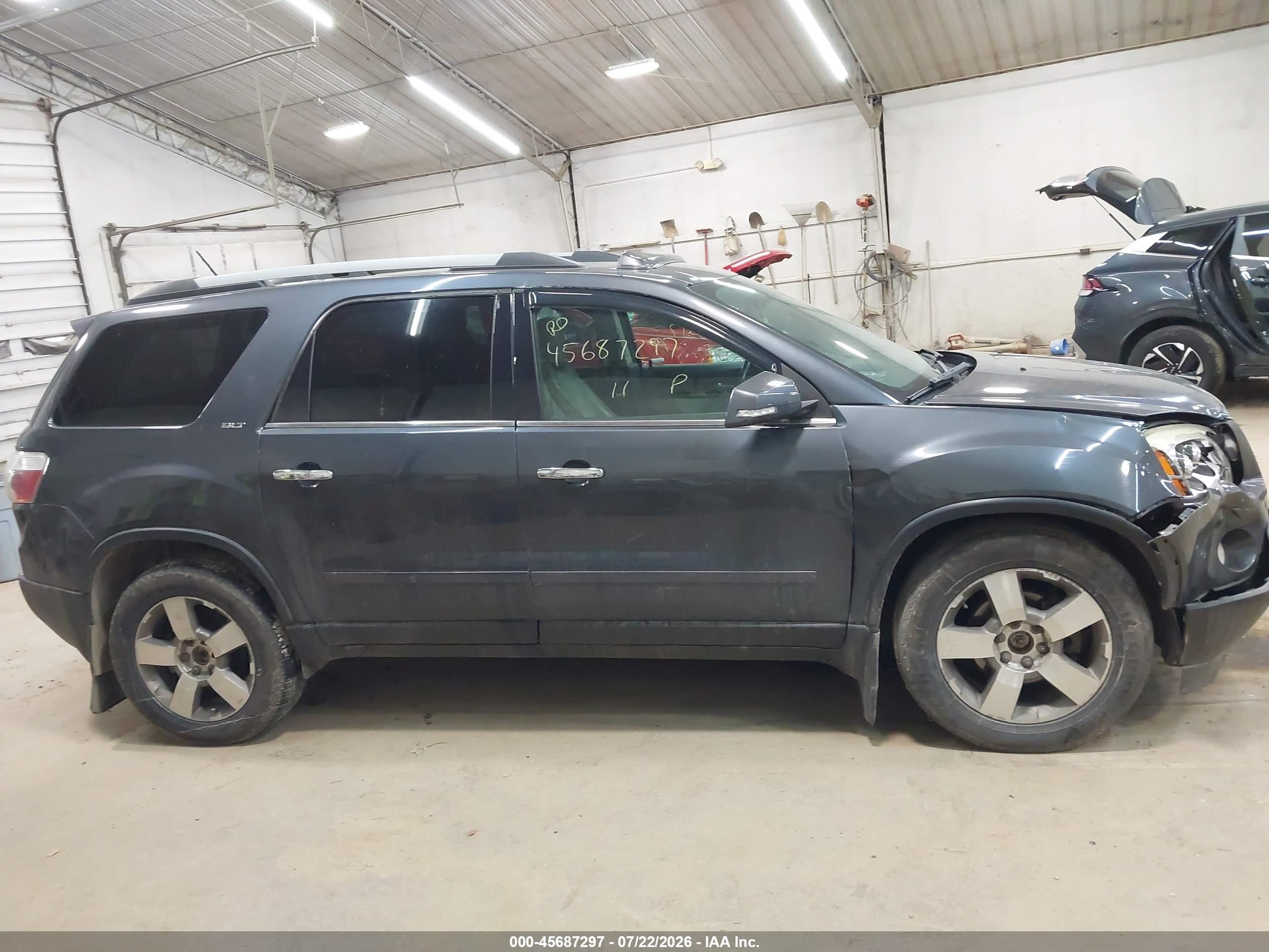 2011 Gmc Acadia Slt-1 Gray vin: 1GKKVRED8BJ163734