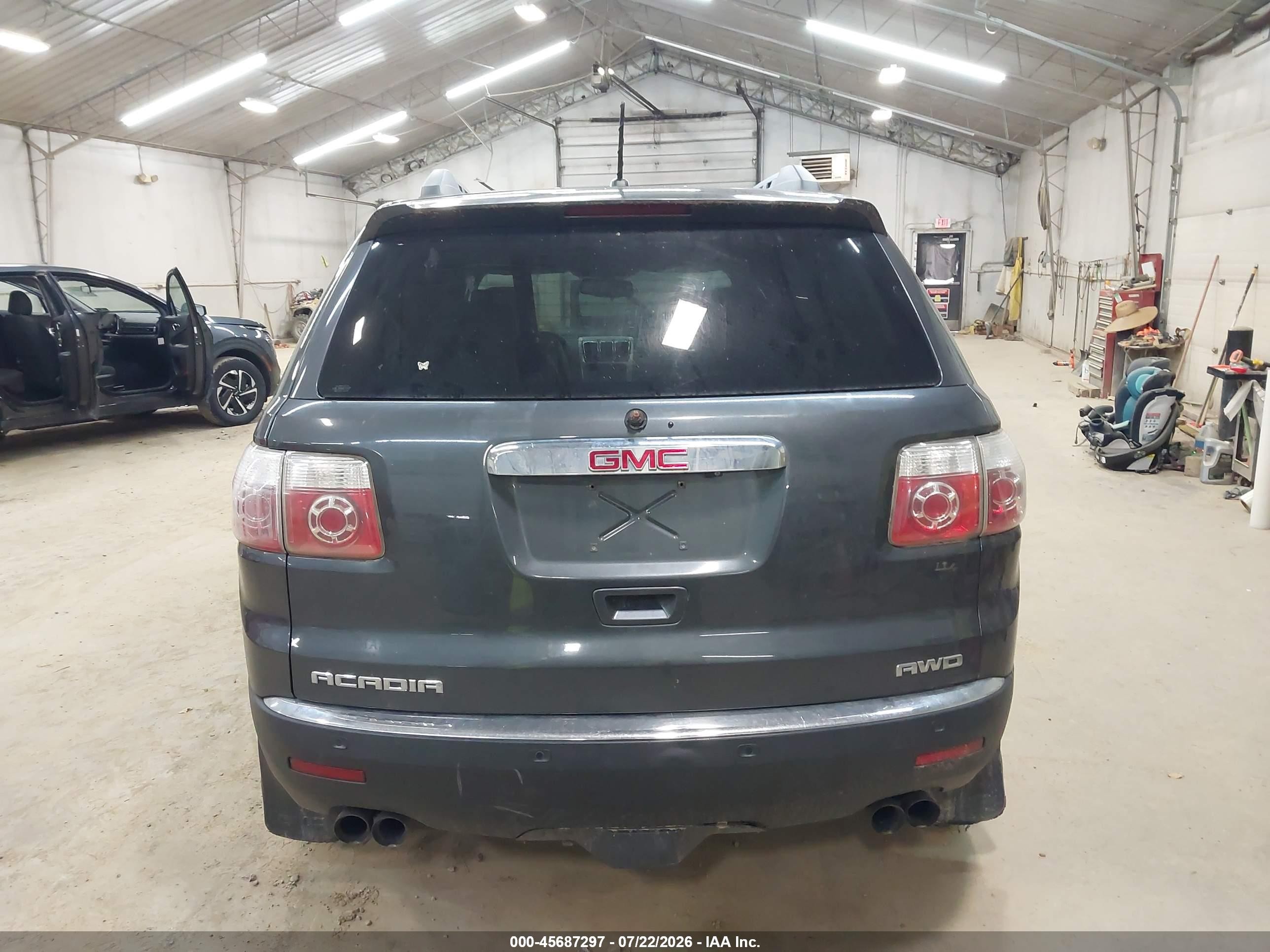 2011 Gmc Acadia Slt-1 Gray vin: 1GKKVRED8BJ163734