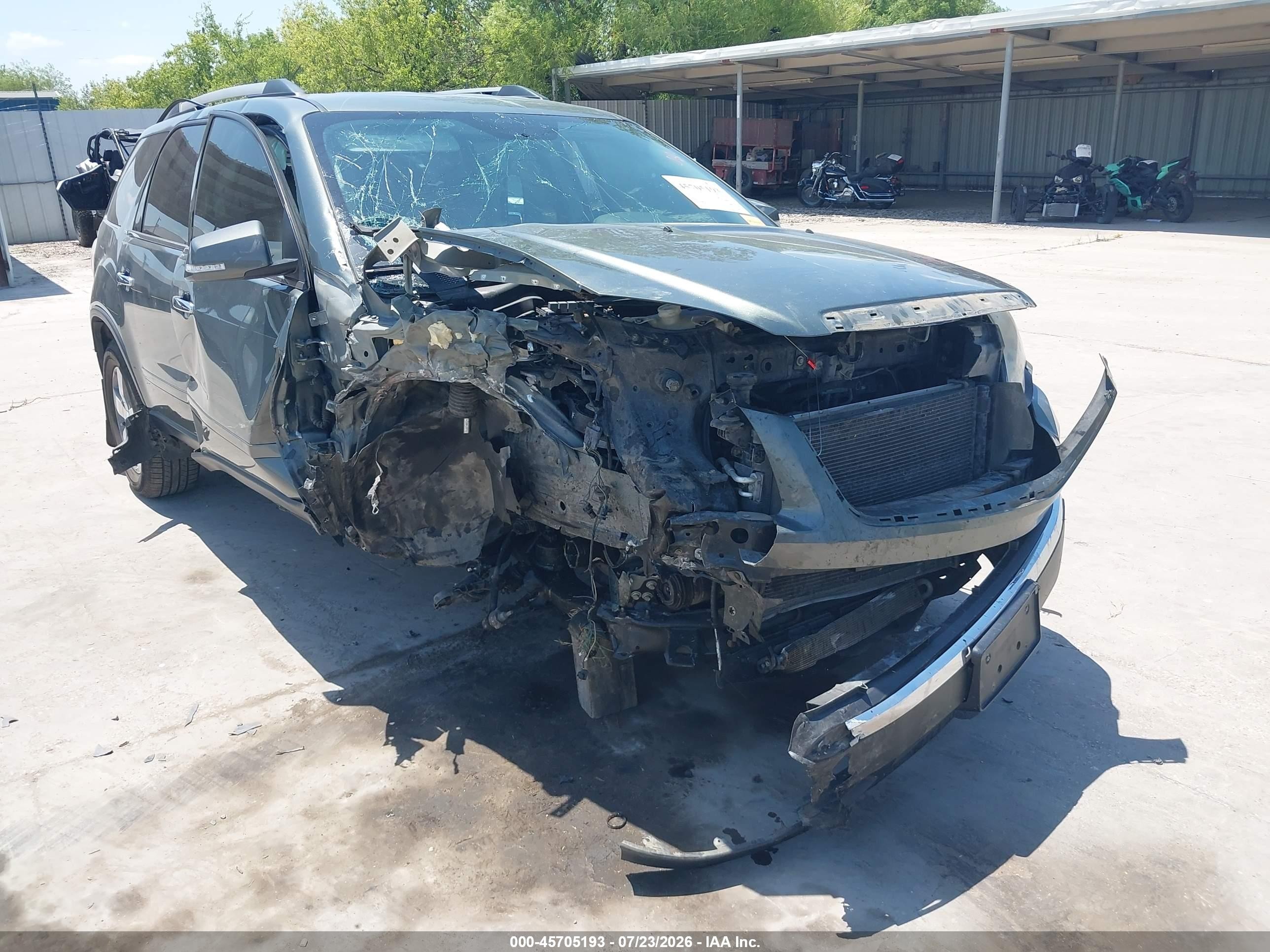 2011 Gmc Acadia Slt-1 Gray vin: 1GKKVRED8BJ266751
