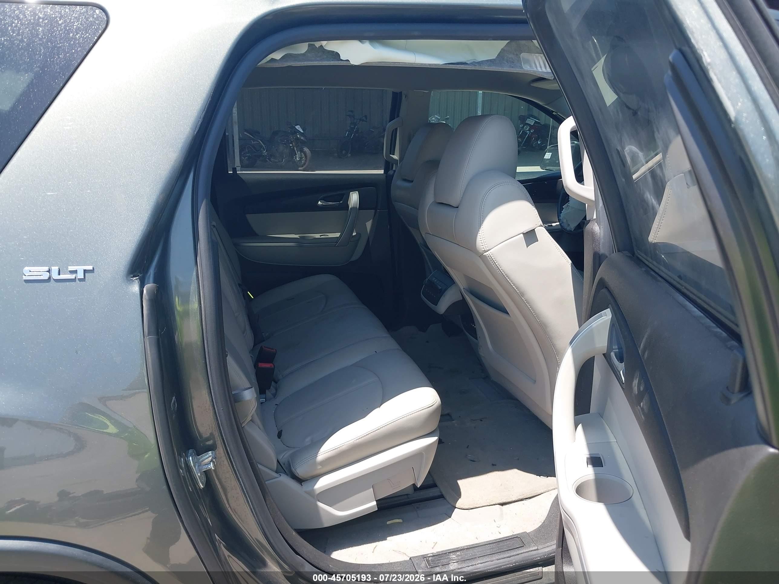 2011 Gmc Acadia Slt-1 Gray vin: 1GKKVRED8BJ266751