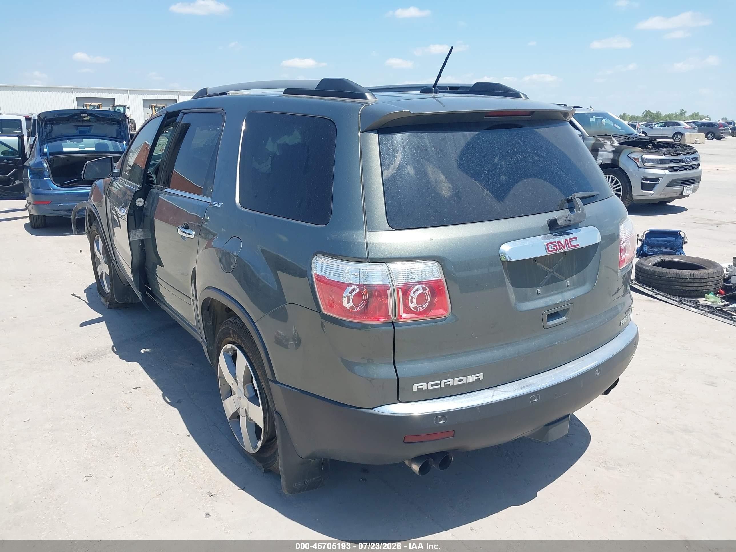 2011 Gmc Acadia Slt-1 Gray vin: 1GKKVRED8BJ266751