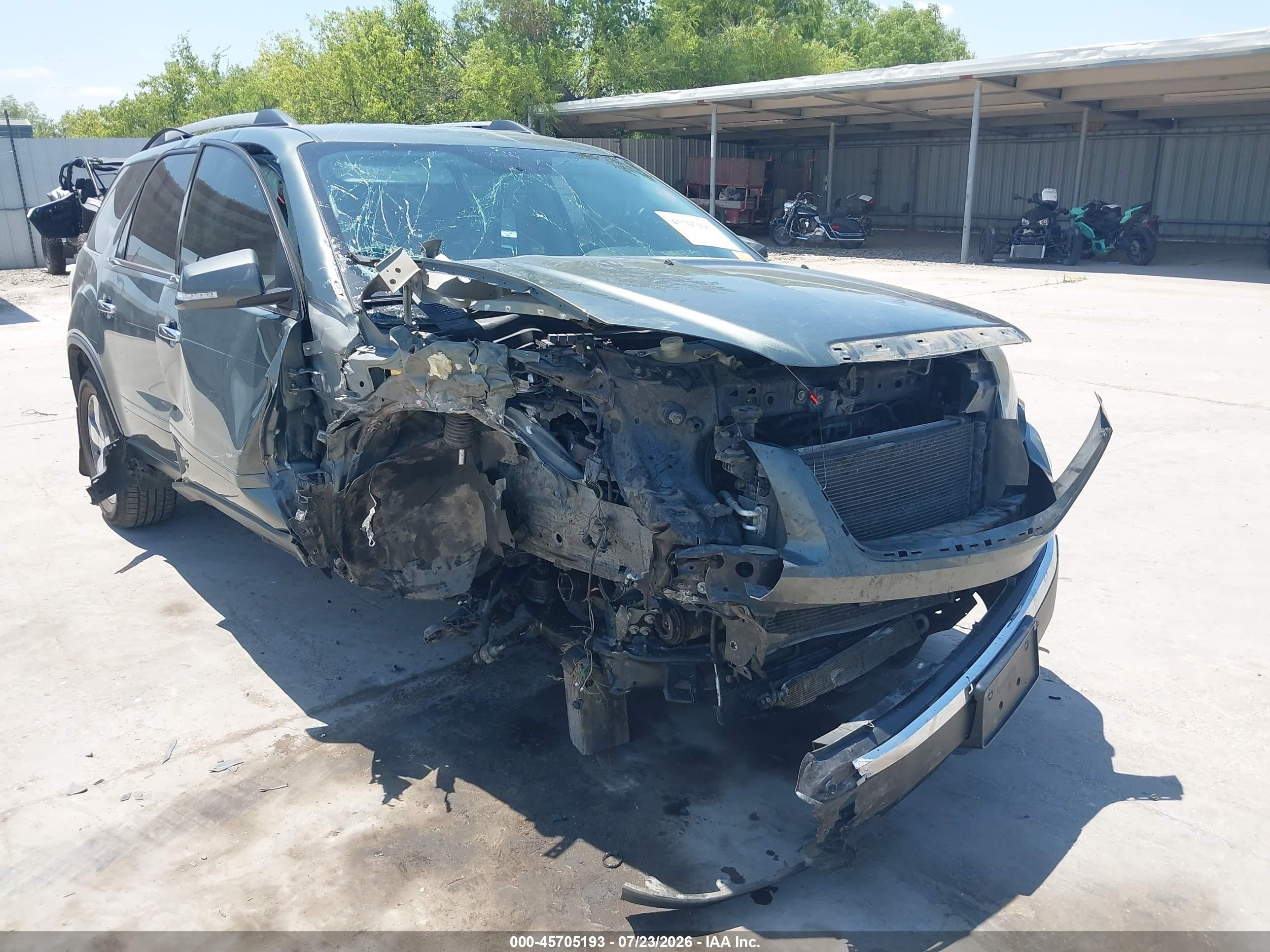 2011 Gmc Acadia Slt-1 Gray vin: 1GKKVRED8BJ266751