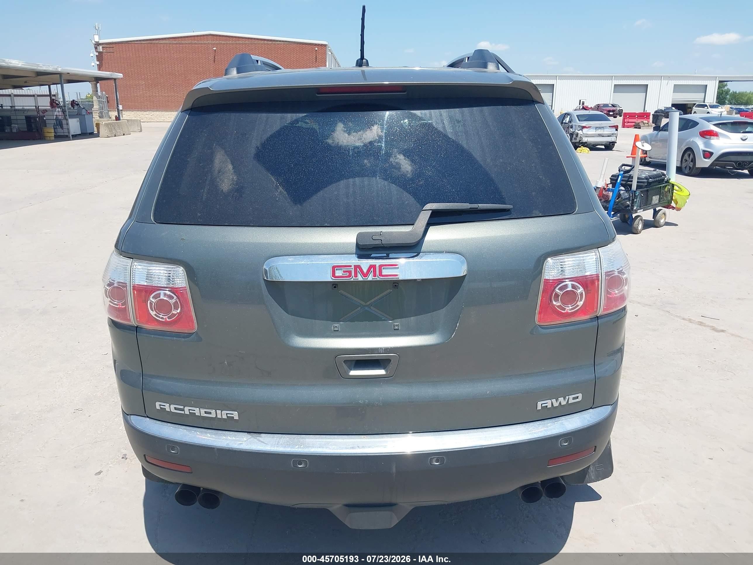 2011 Gmc Acadia Slt-1 Gray vin: 1GKKVRED8BJ266751