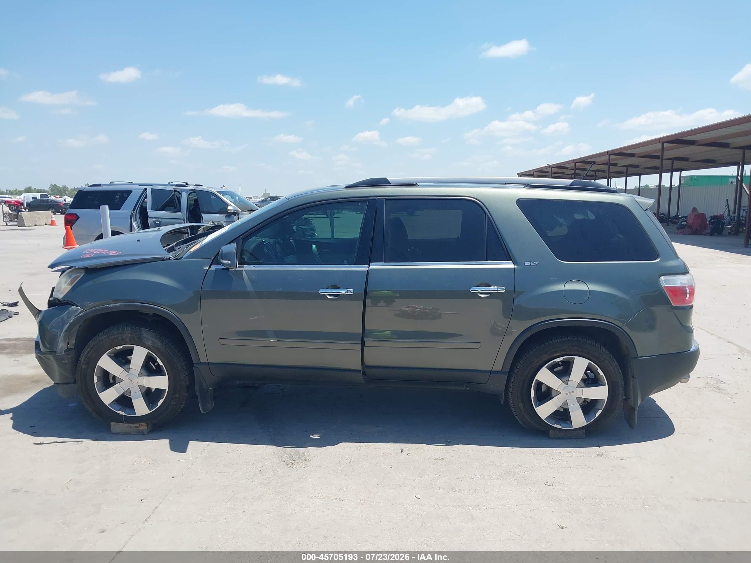 2011 Gmc Acadia Slt-1 Gray vin: 1GKKVRED8BJ266751