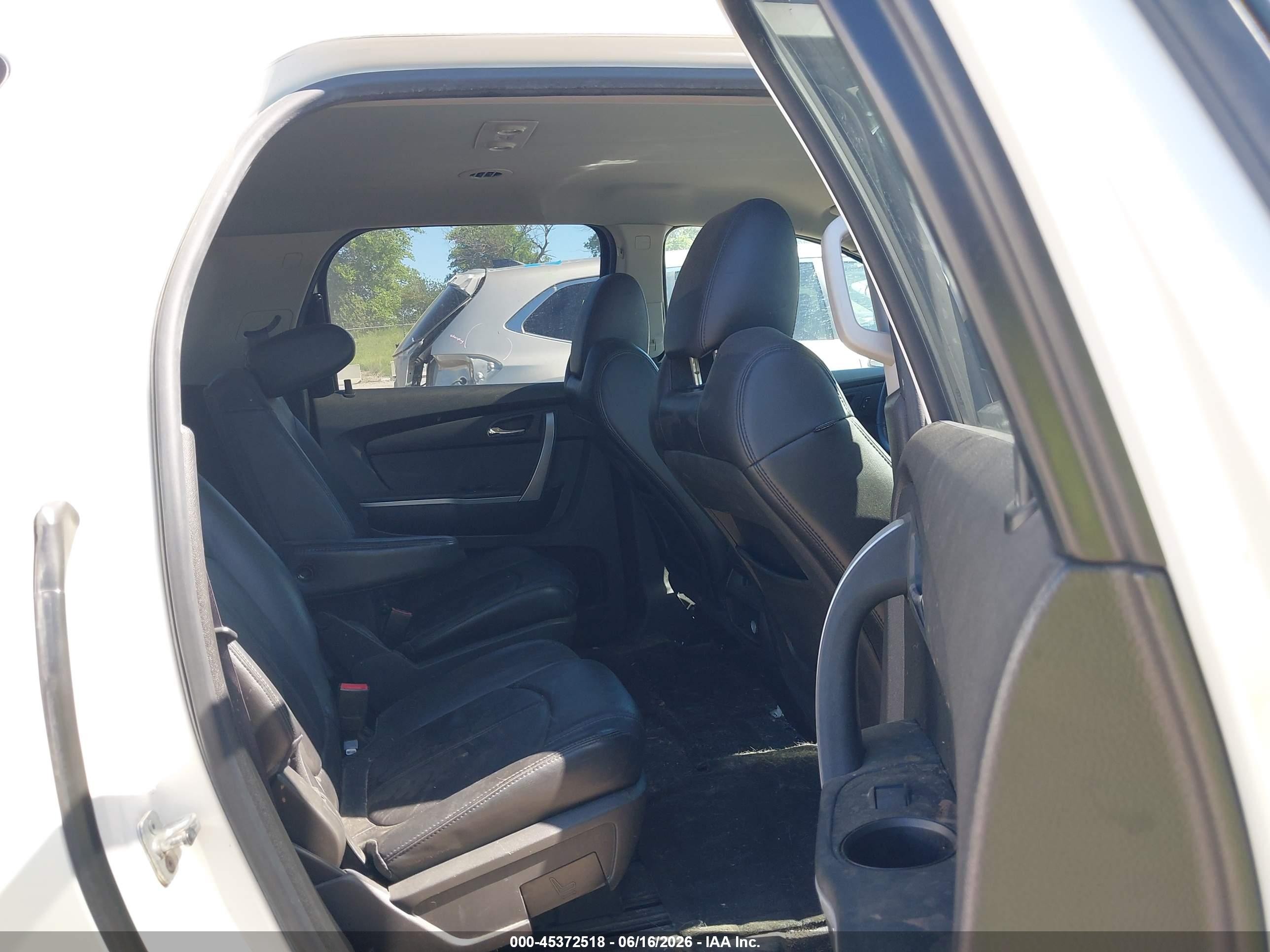 2011 Gmc Acadia Slt-1 Белый vin: 1GKKVRED8BJ311865