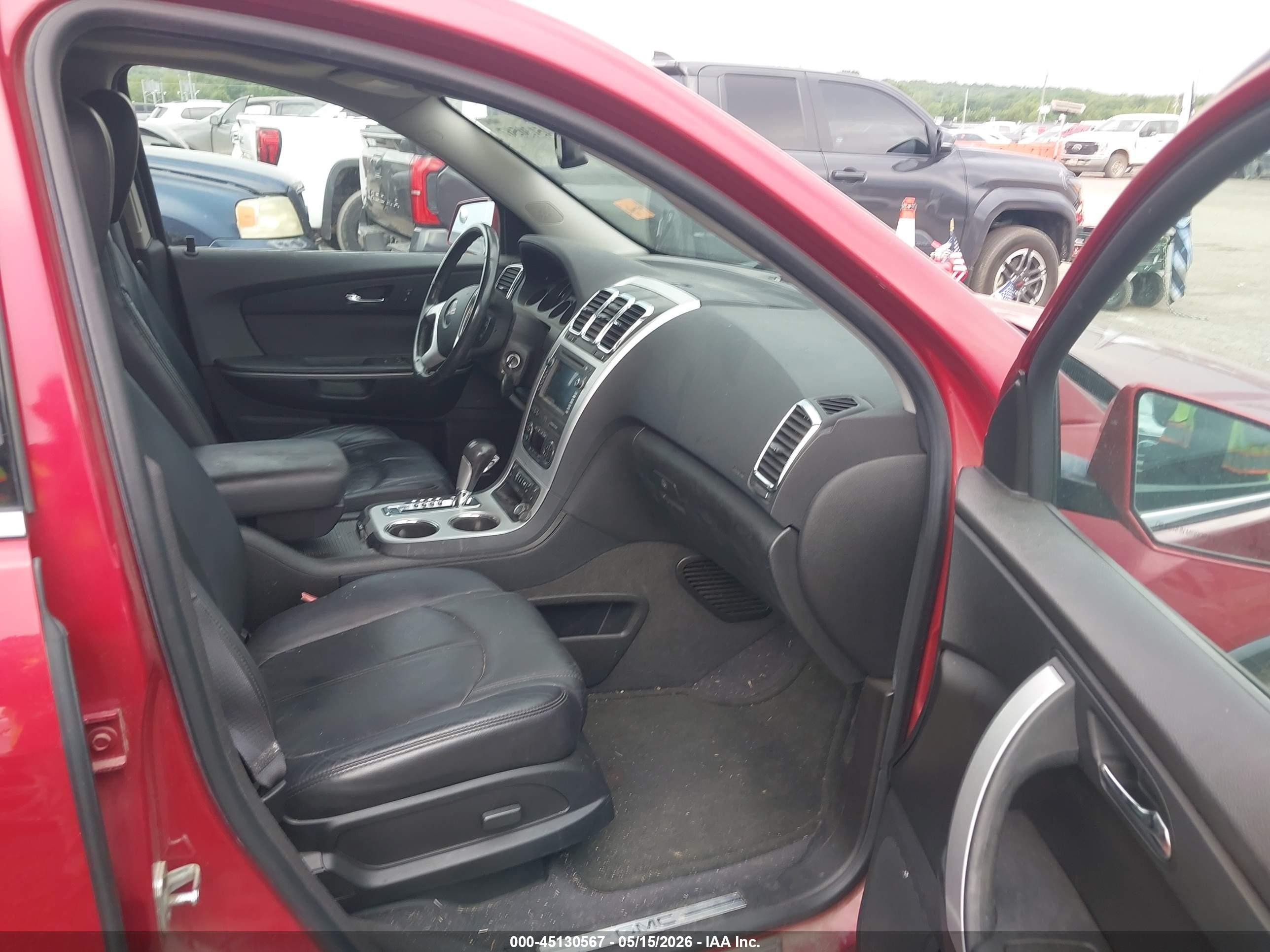 2012 Gmc Acadia Slt-1 Красный vin: 1GKKVRED8CJ297757