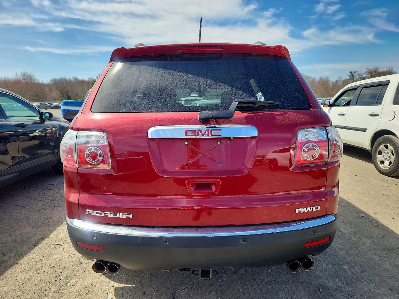 2012 Gmc Acadia Slt-1 Red vin: 1GKKVRED8CJ335925
