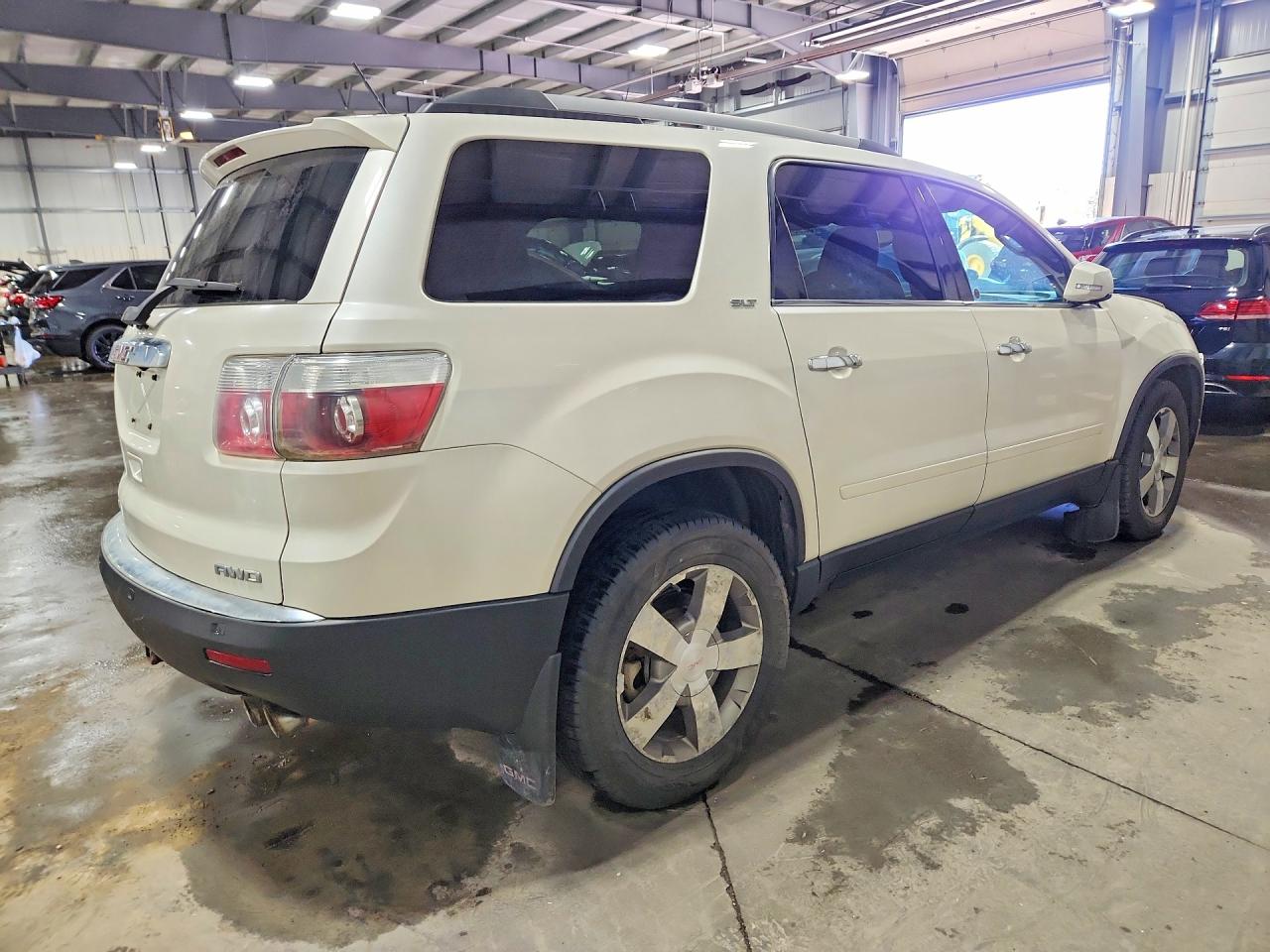 2012 Gmc Acadia Slt-1 White vin: 1GKKVRED8CJ362946