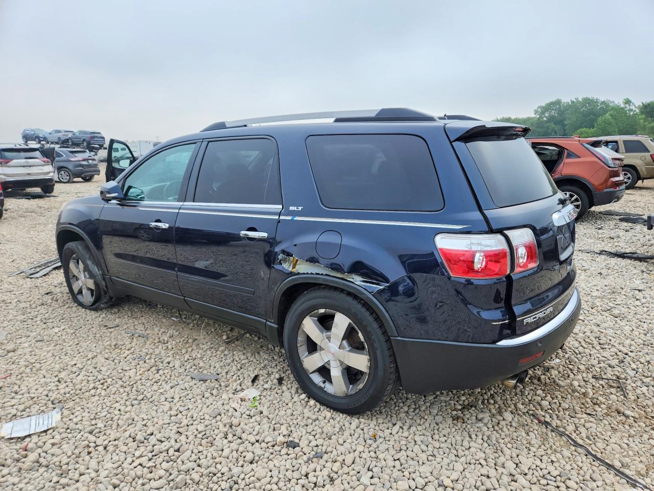 2011 Gmc Acadia Slt-1 Blue vin: 1GKKVRED9BJ317089