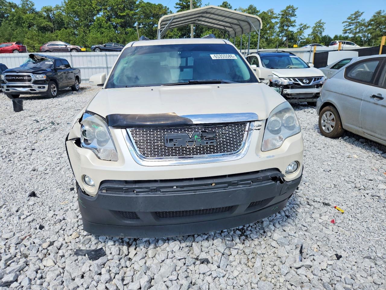 2012 Gmc Acadia Slt-1 Белый vin: 1GKKVRED9CJ157250