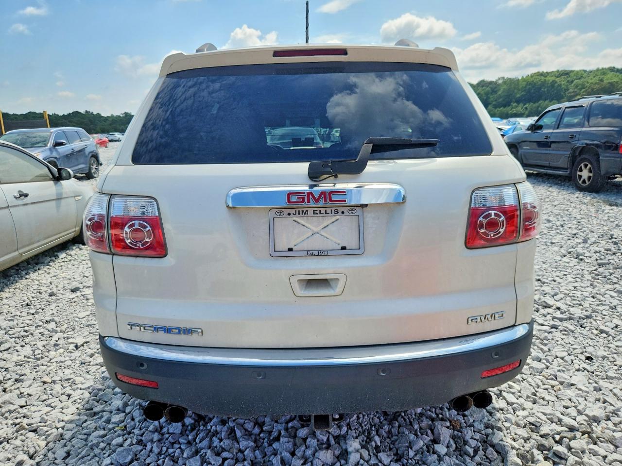 2012 Gmc Acadia Slt-1 Белый vin: 1GKKVRED9CJ157250