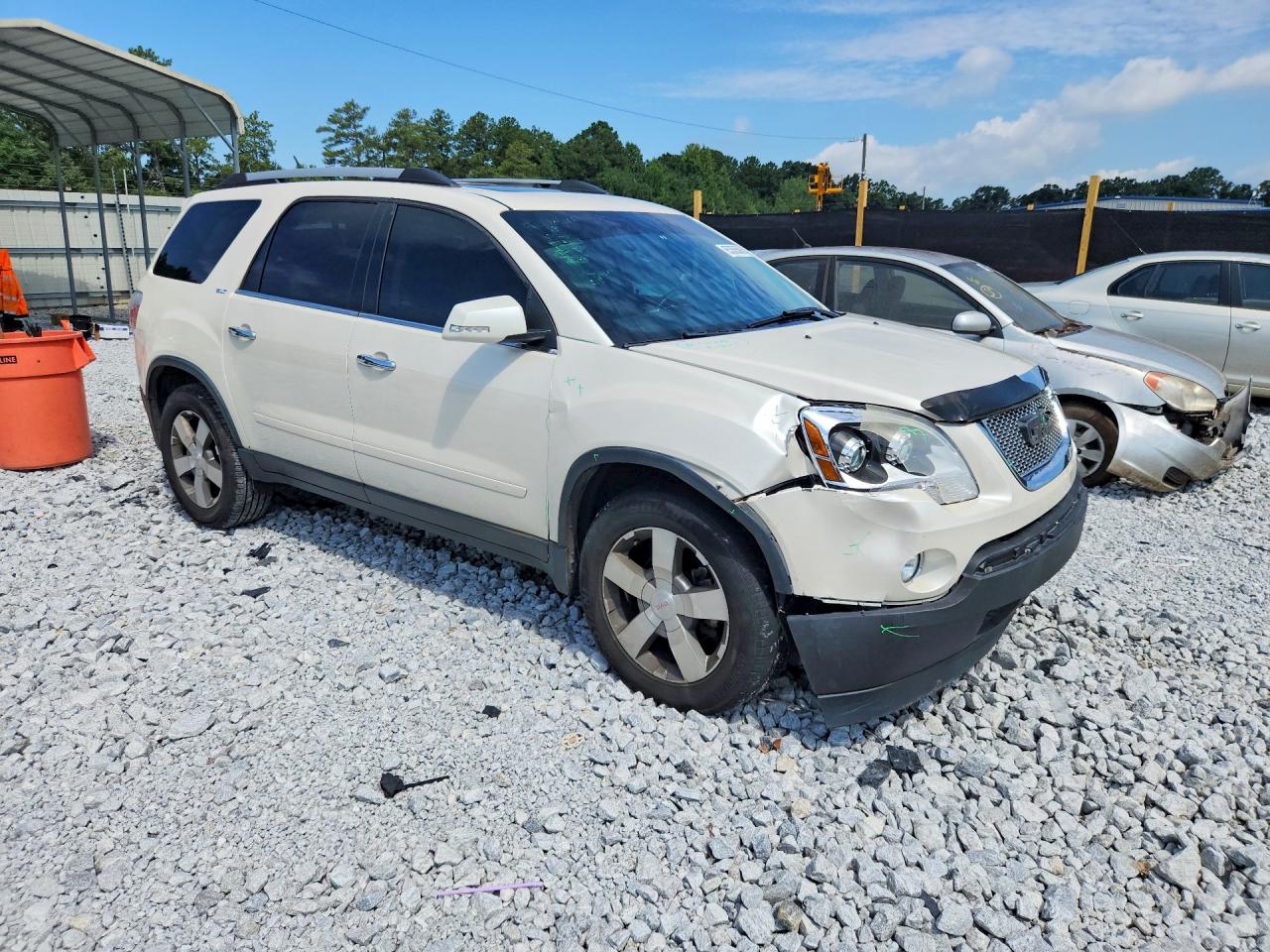 2012 Gmc Acadia Slt-1 Белый vin: 1GKKVRED9CJ157250